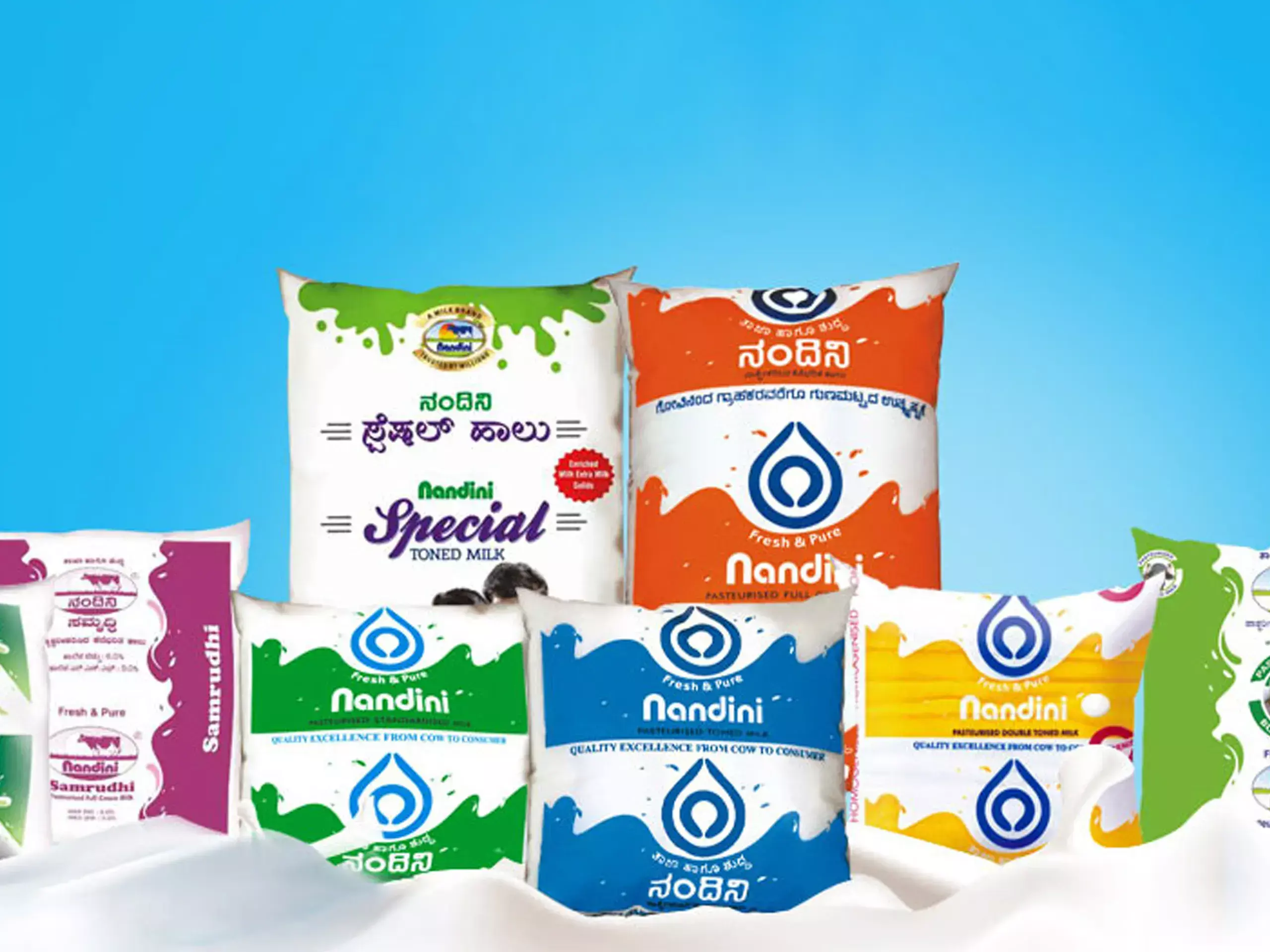 ബുധനാഴ്ച മുതല്‍ കര്‍ണാടകയില്‍ പാല്‍ വില കൂടും