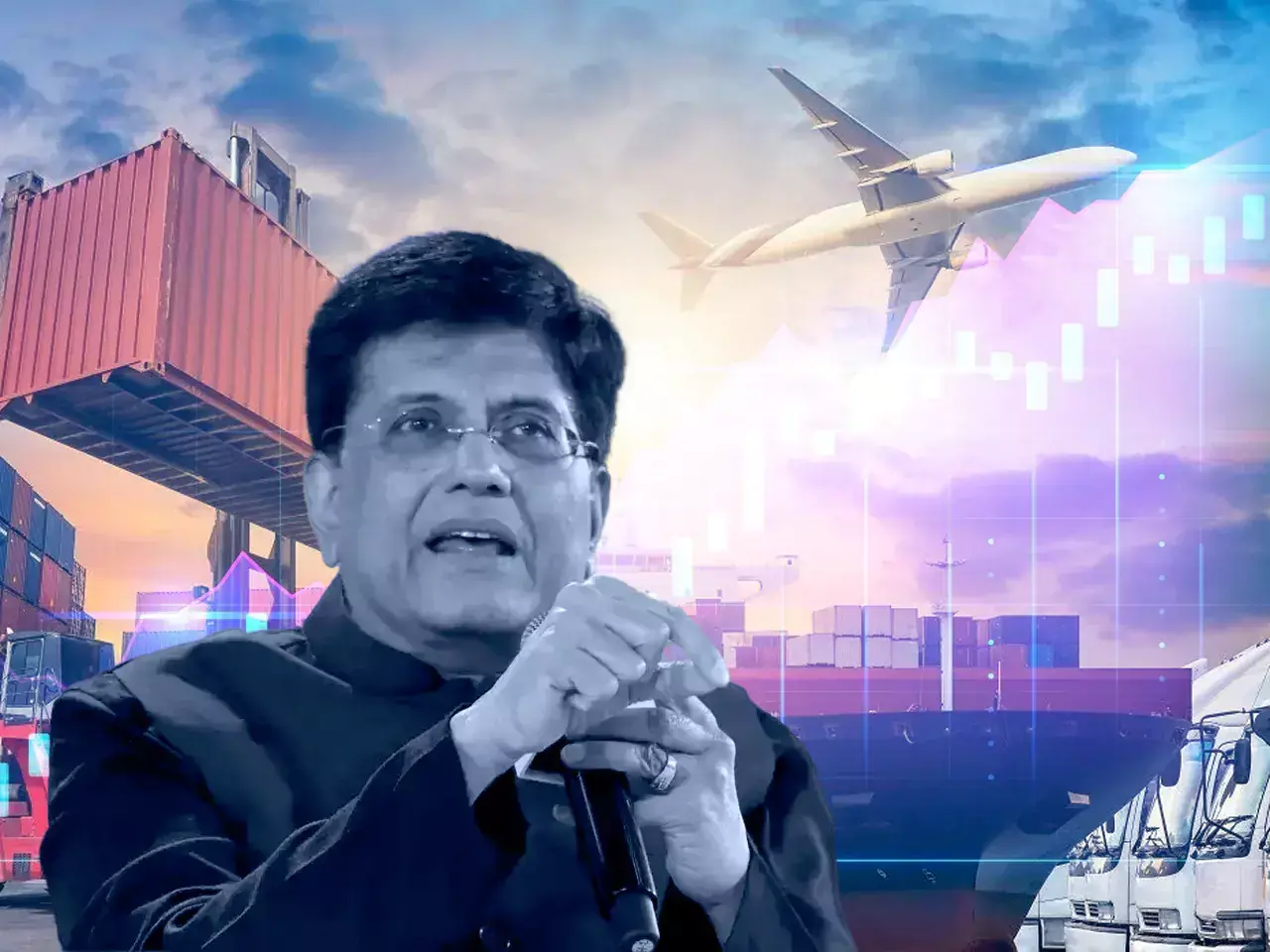 exports of goods and services will cross $800 billion