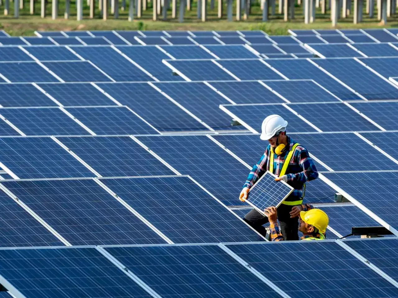 solar power production slows