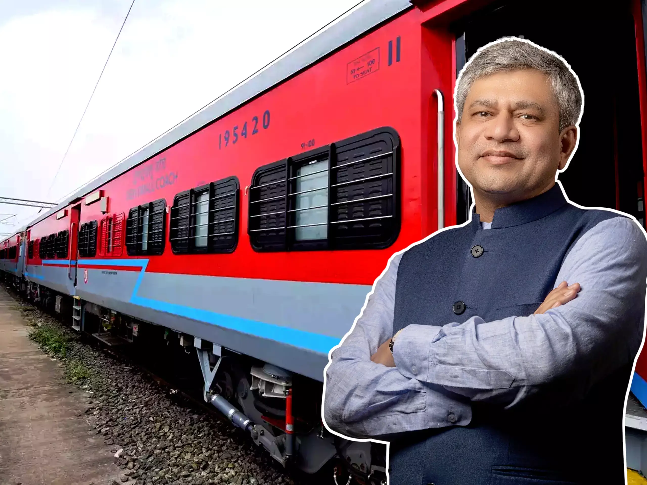 Ashwini Vaishnav that 2,500 General Railway coaches are under construction