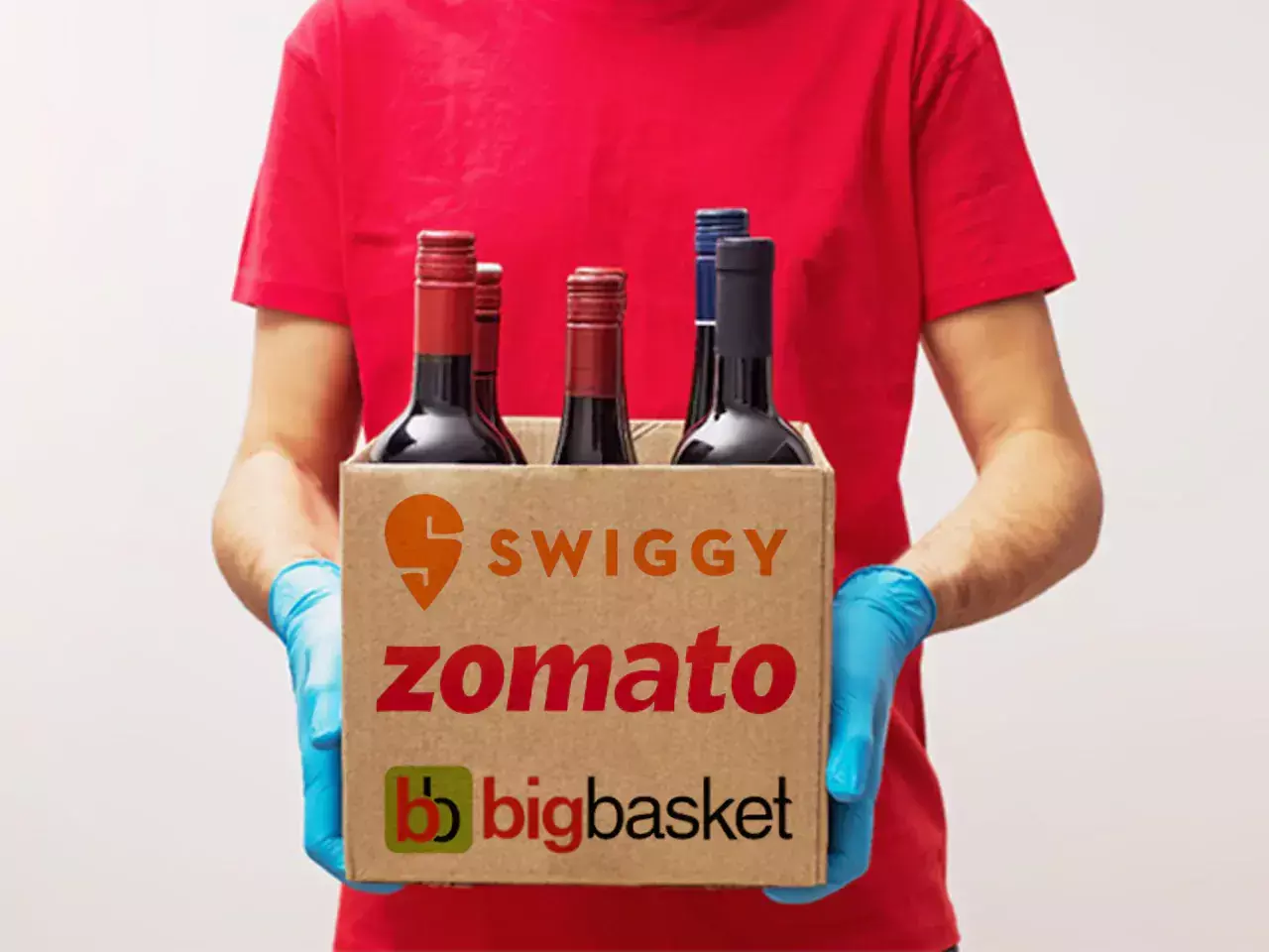 even if you stay at home, alcohol will come online