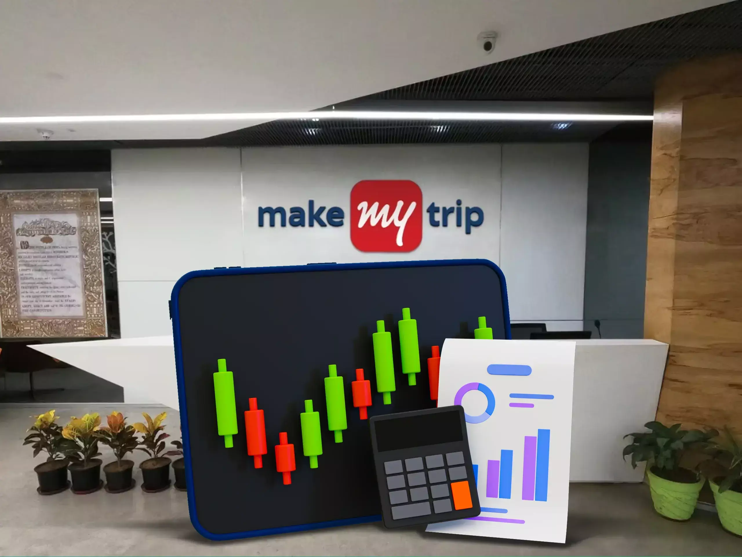 make my trip achieved highest ever gross bookings in q1