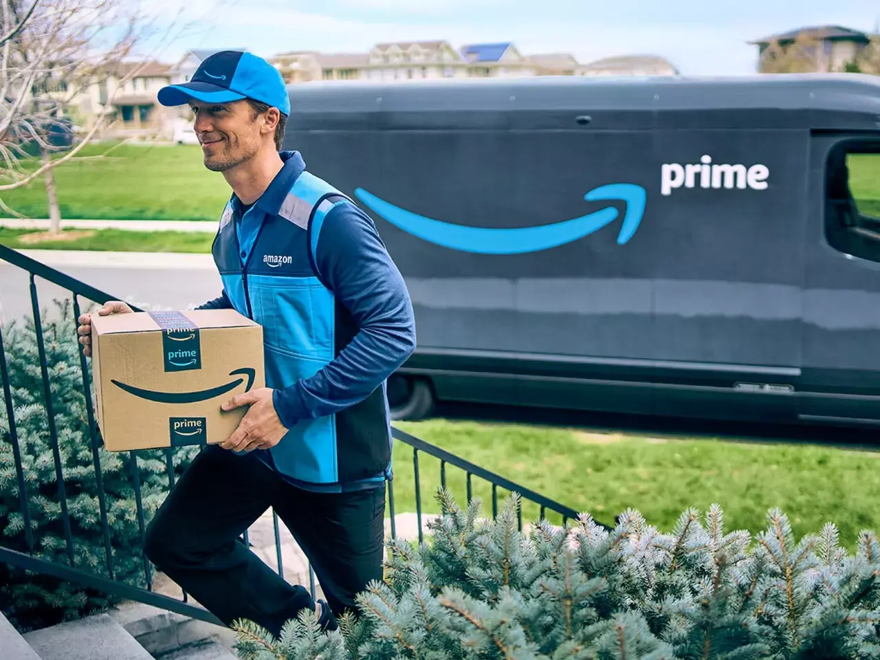 amazon says fast delivery for prime members