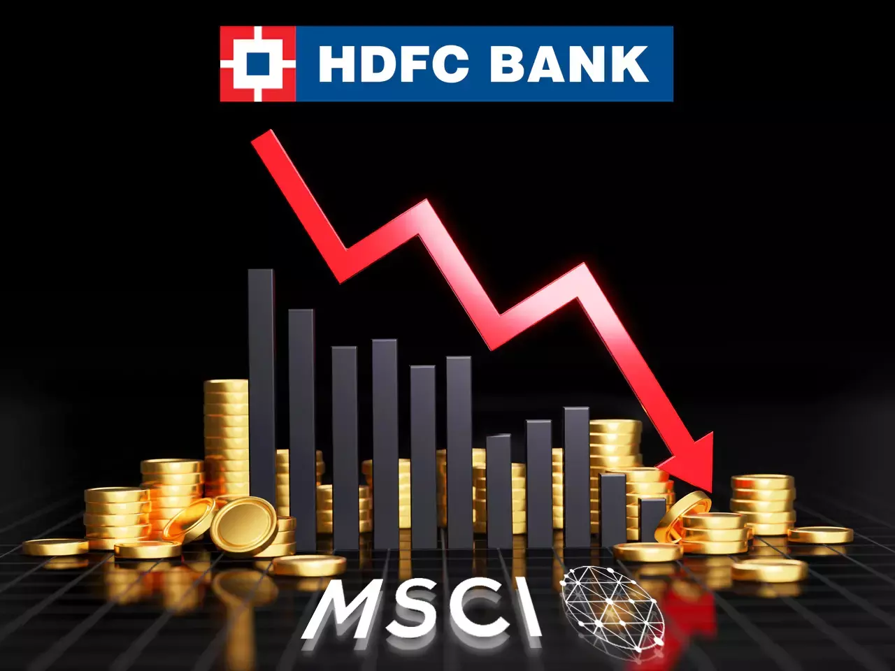 mscis weightage hike in hdfc bank lowers shares