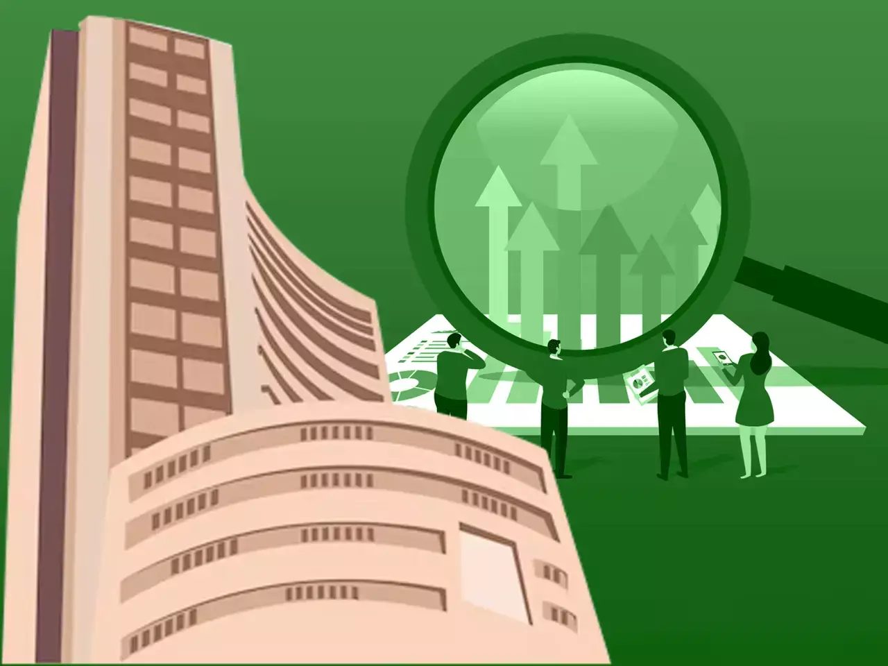 markets in the green, midcap stocks on the bright side