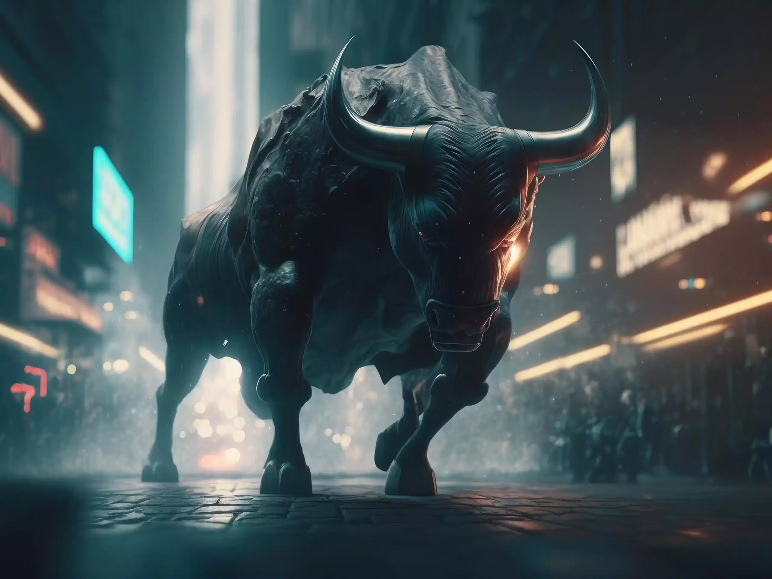 ചരിത്ര നേട്ടത്തിലെത്താനായില്ല; കാളപ്പോര് അവസാനിക്കാതെ ദലാൽ തെരുവ്