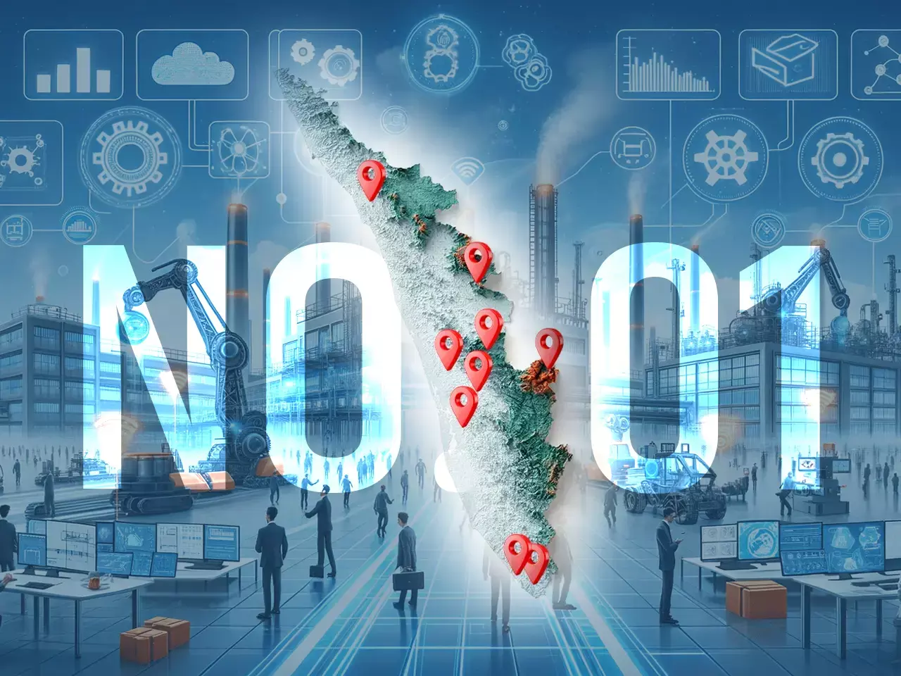 kerala ranks first in the best industry ranking in the country