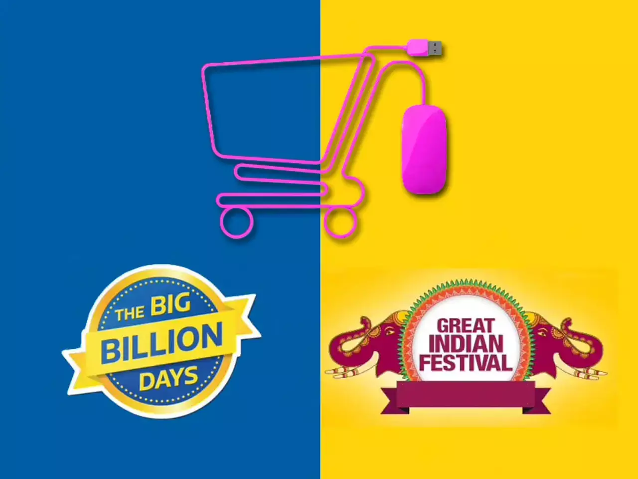 amazon and Flipkart for annual festive sale