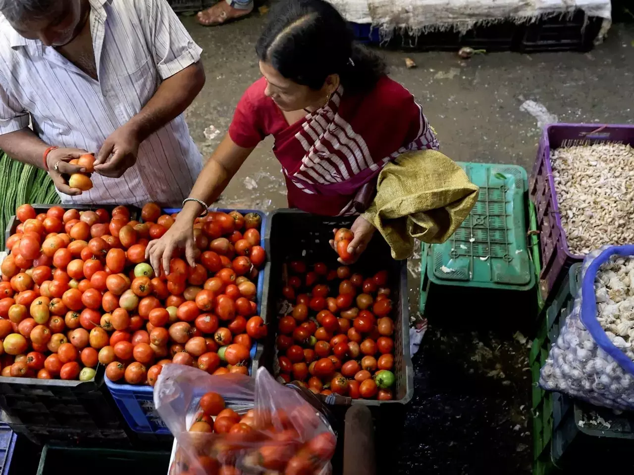 food prices also fell in august