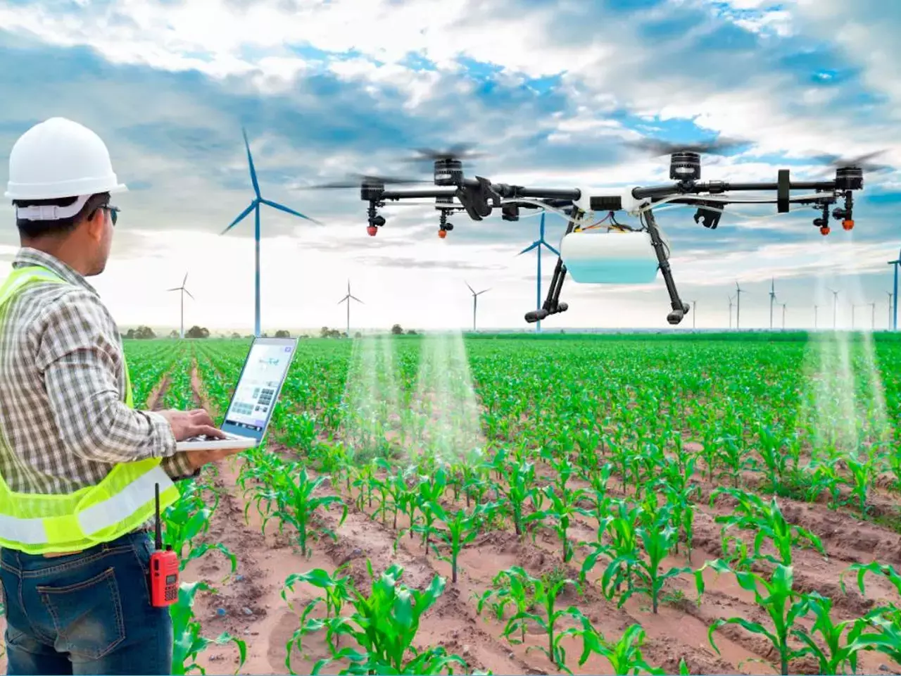 tech farming will interest the youth