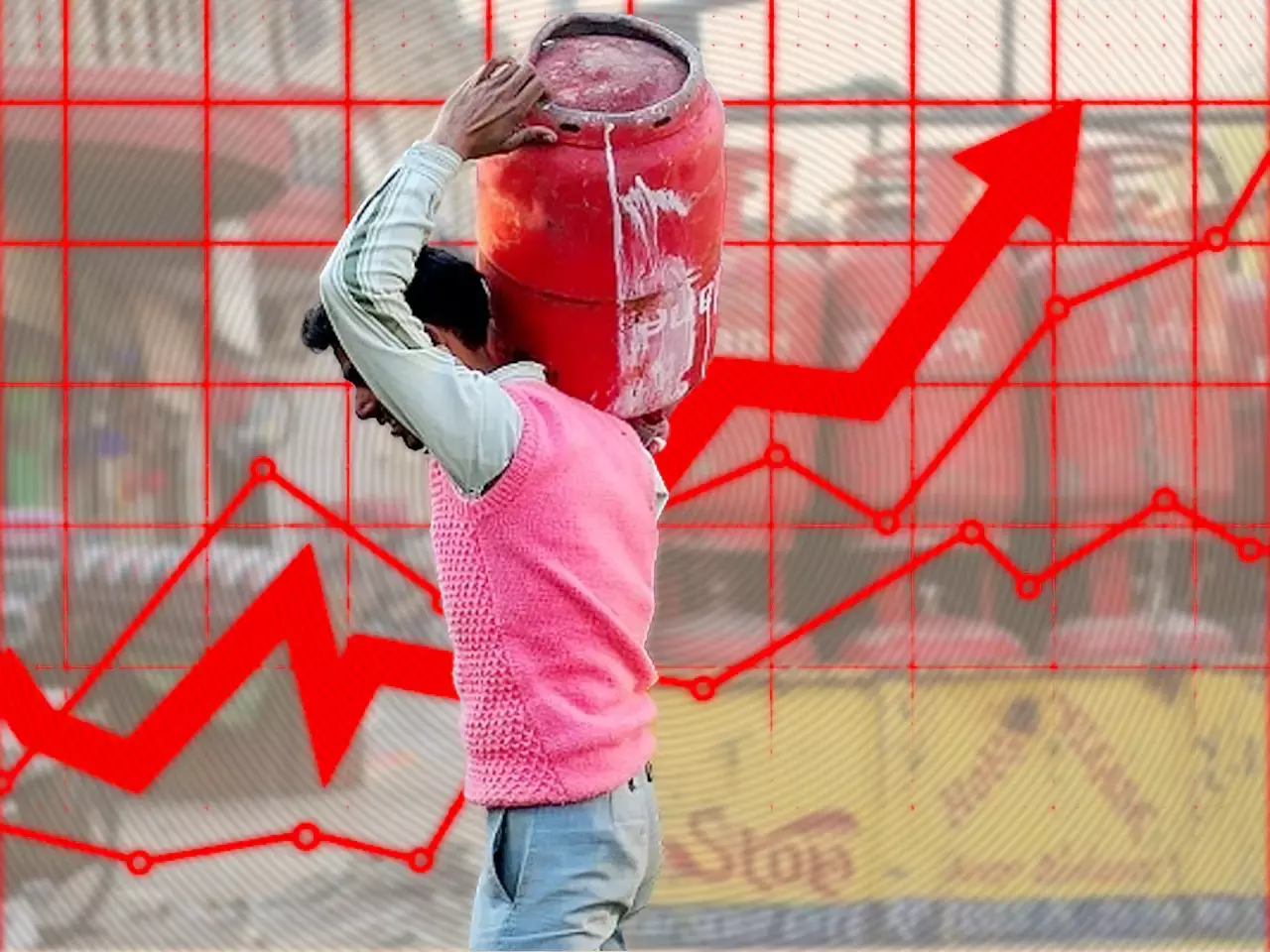 cooking gas price hiked