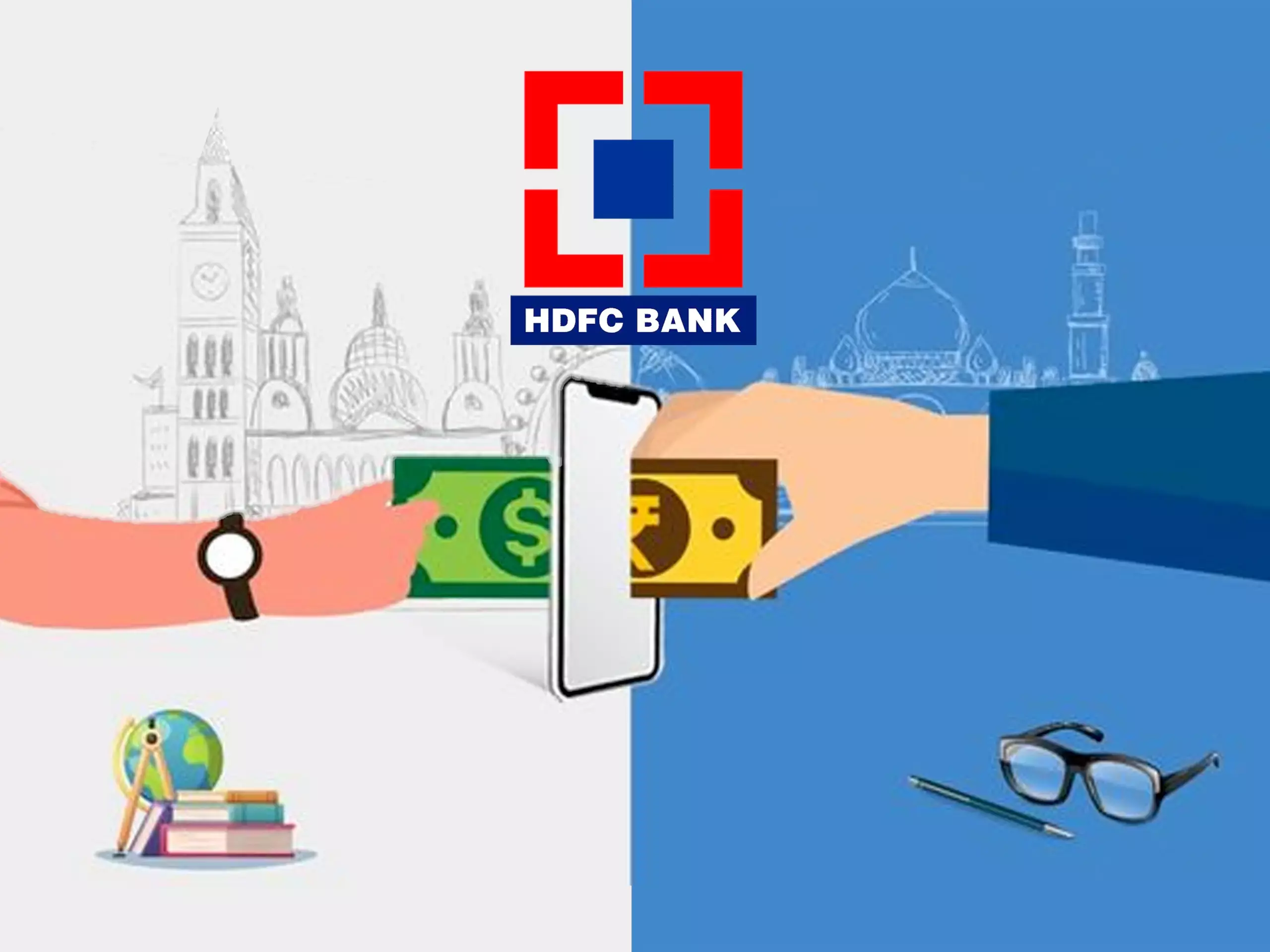 മോര്‍ഗന്‍ സ്റ്റാന്‍ലിയും സിറ്റി ഗ്രൂപ്പും      എച്ച് ഡി എഫ് സി ബാങ്ക് ഓഹരികള്‍ വാങ്ങി