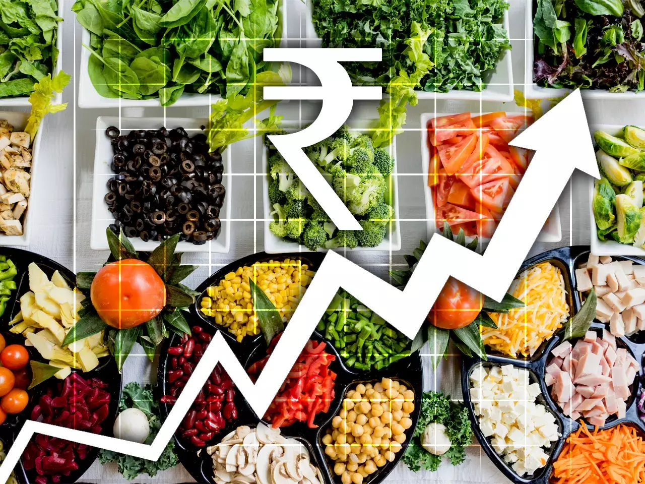 increase in vegetable prices has increased the price of vegetable food