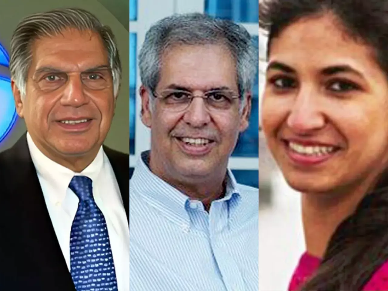 ratan tata, noel tata and maya tata