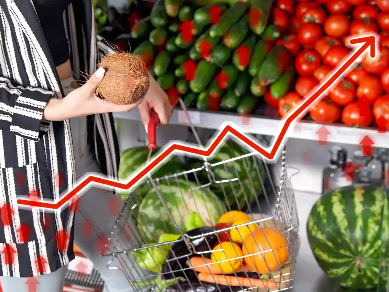 rise in vegetable prices pushed up retail inflation