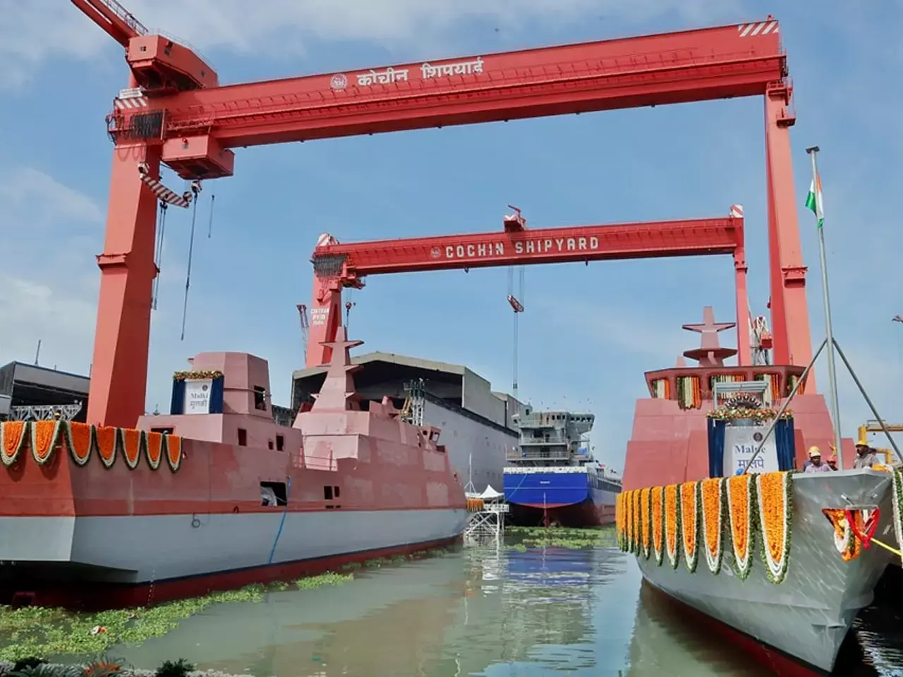 five percent stake in cochin shipyard will be sold