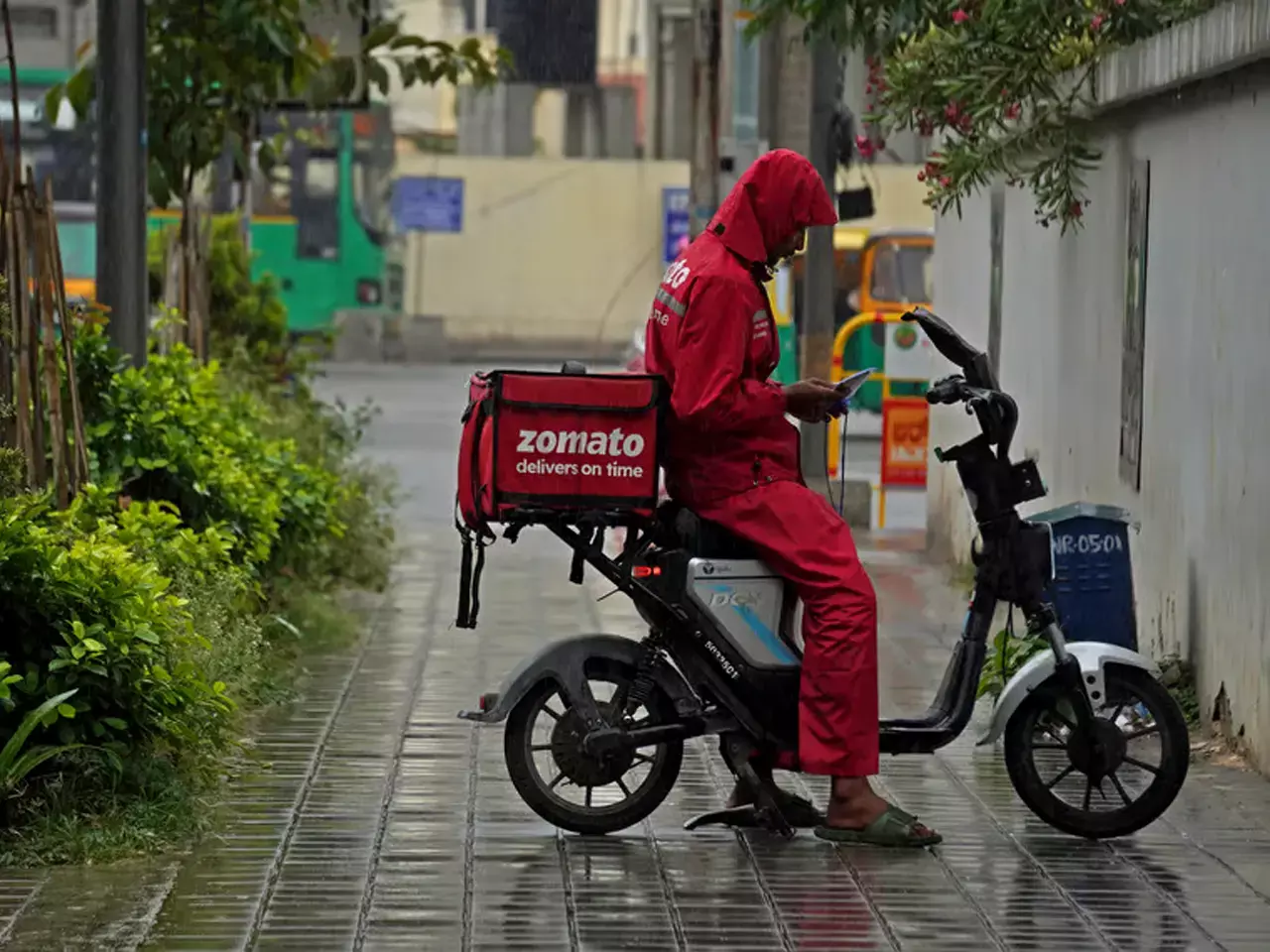 cess for food delivery apps to support gig workers