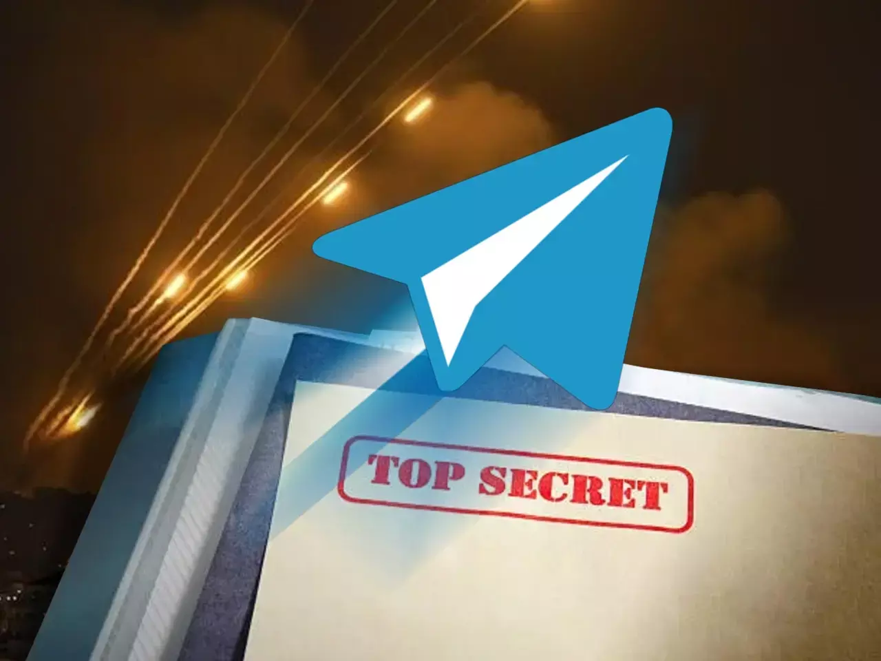 attack on iran, secret documents in telegram