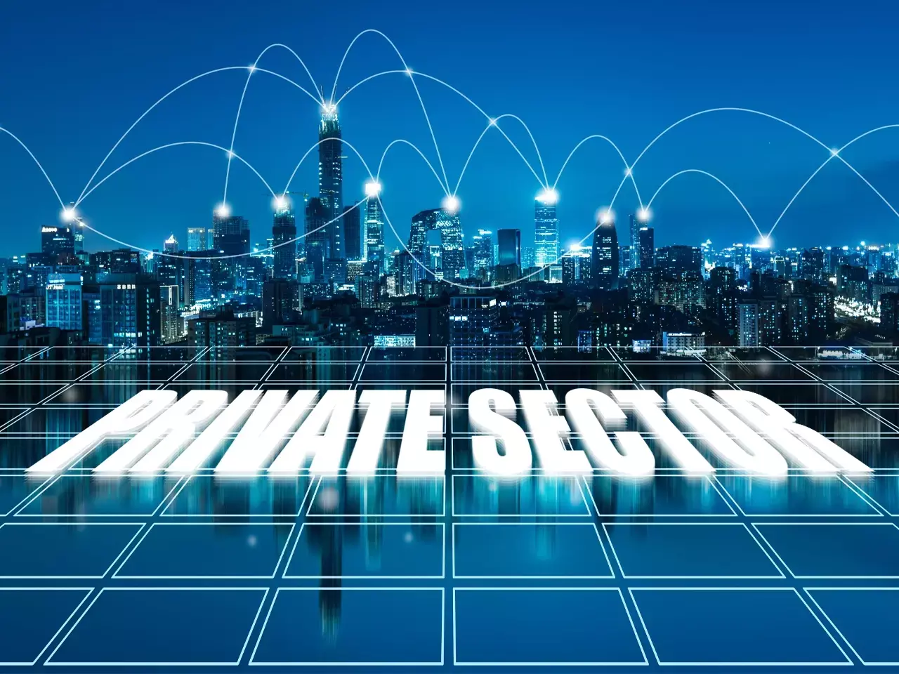 private sector growth slow