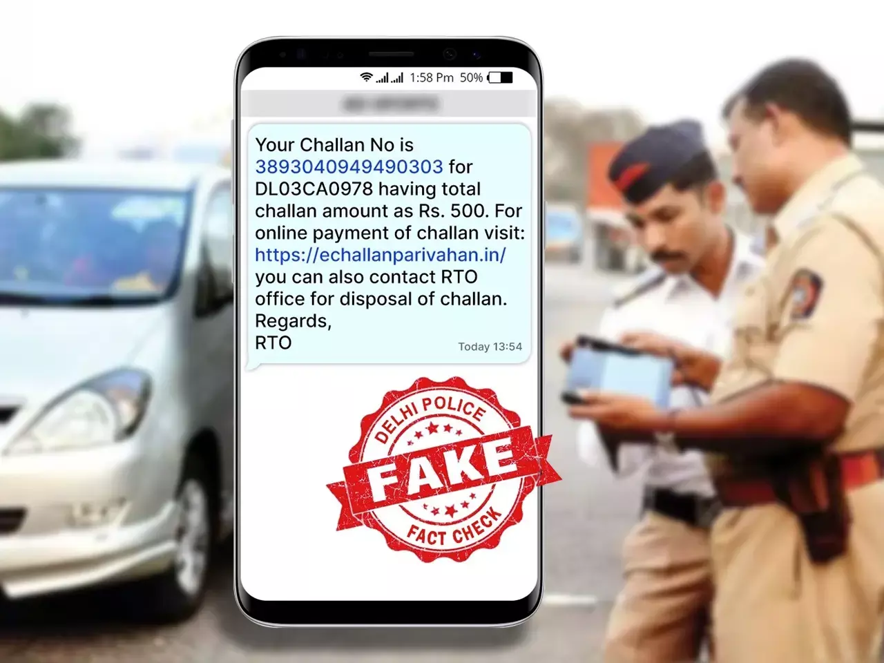 online e-challan scams are on the rise