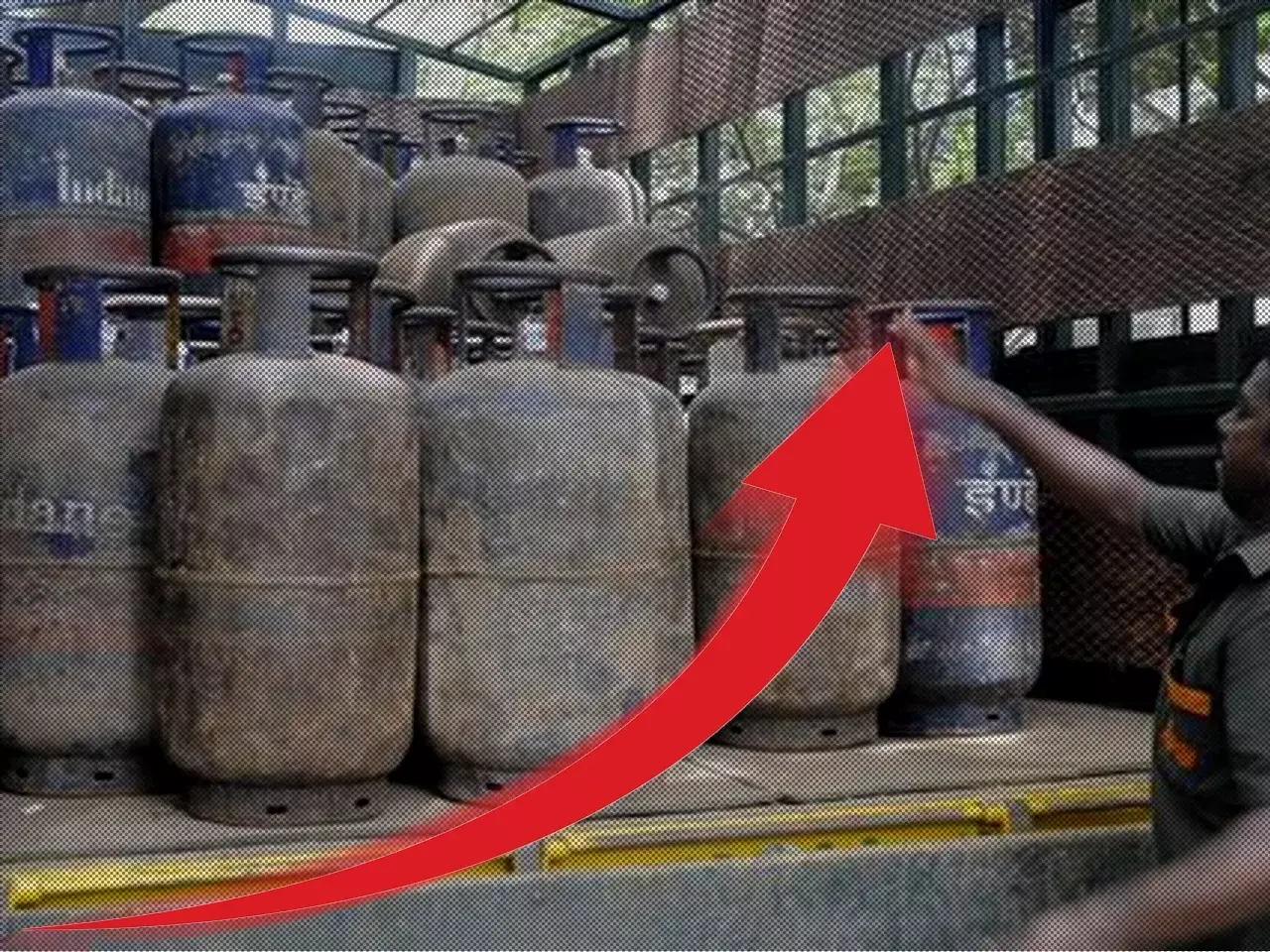 commercial lpg cylinder price hike