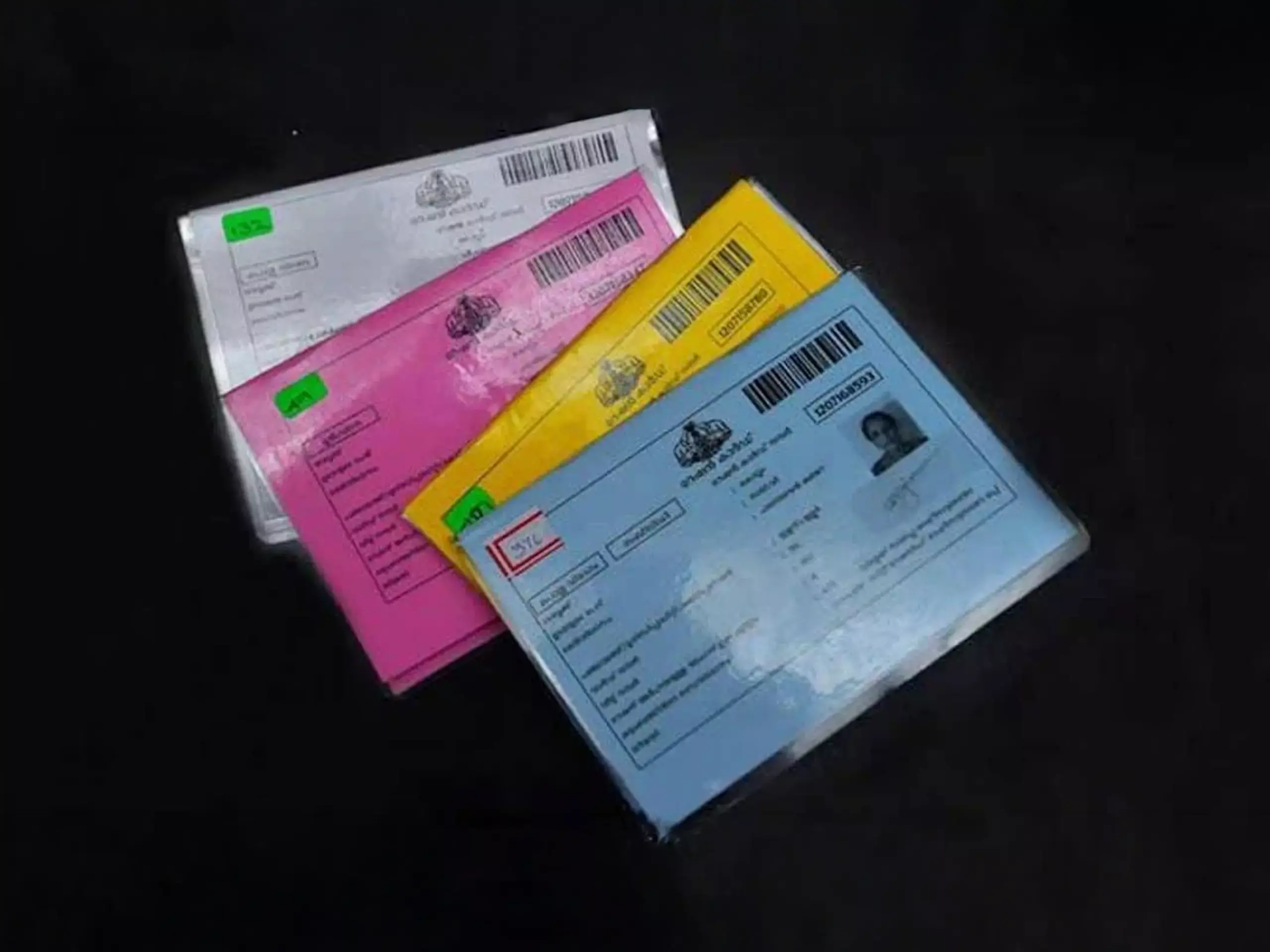 Opportunity for card holders to correct errors in ration cards