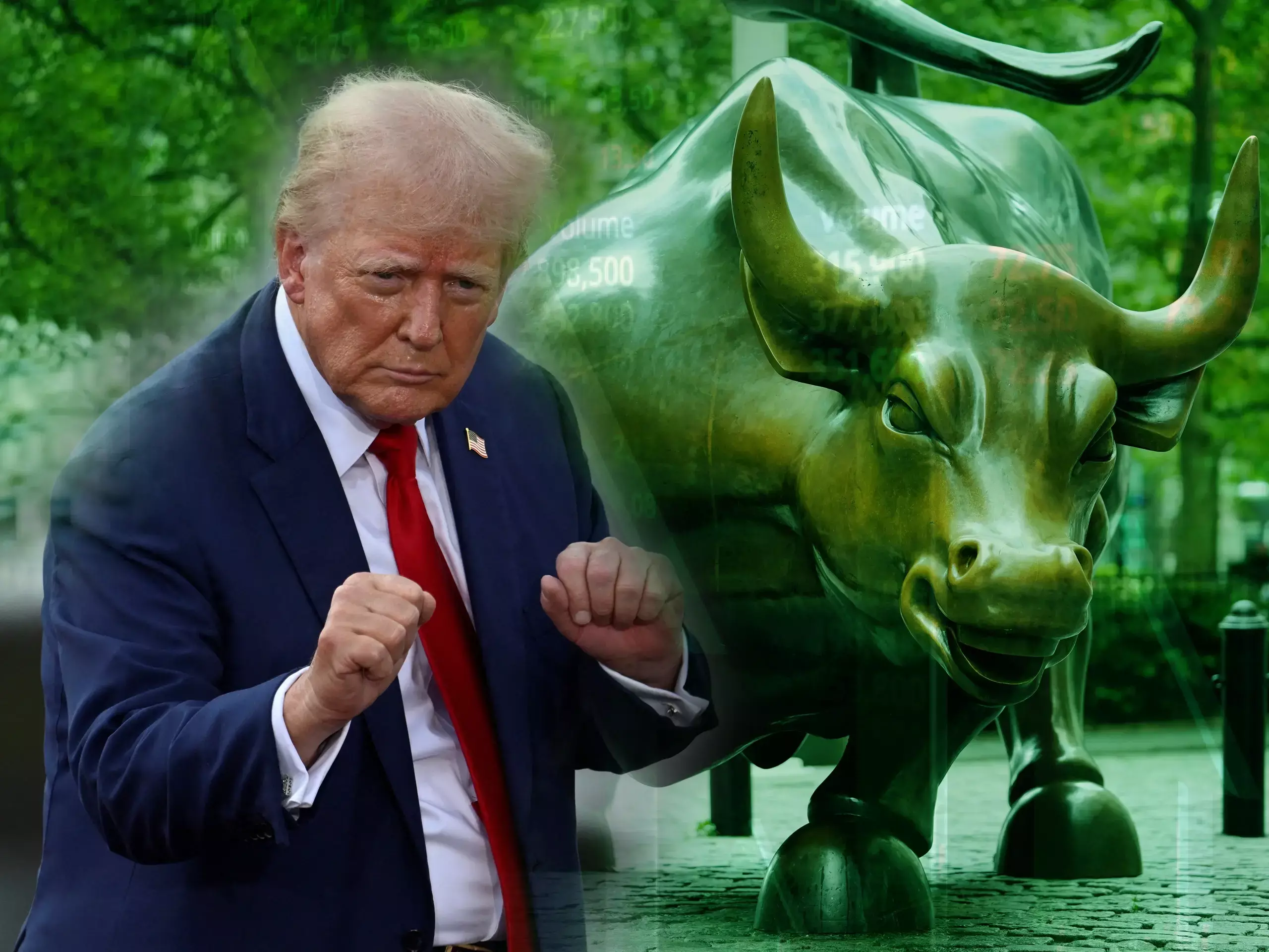 കരുത്തായി ട്രംപ്; കത്തിക്കയറി വിപണി