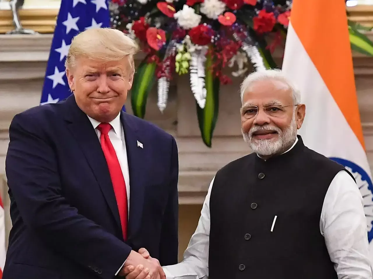 prime minister narendra modi congratulated trump