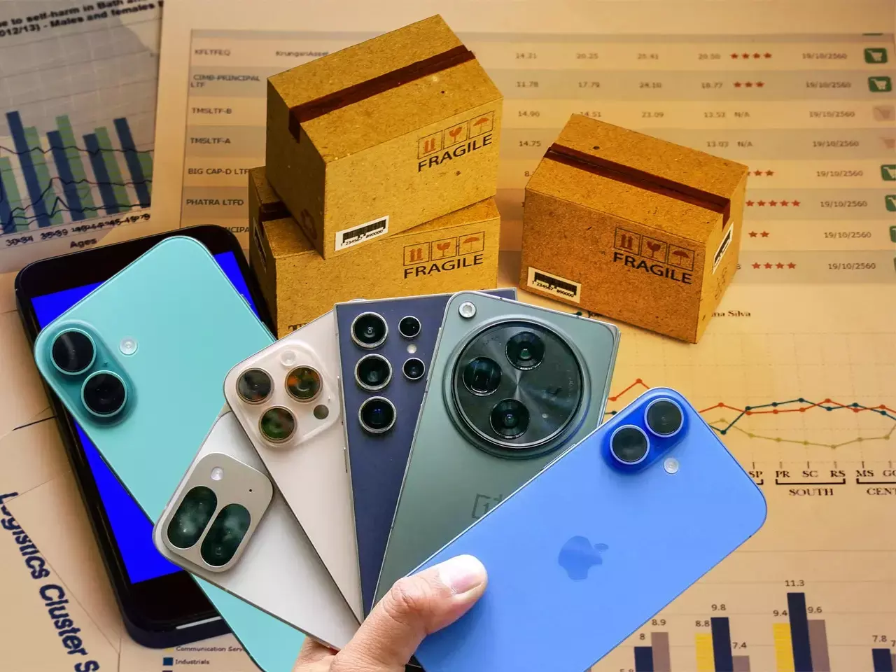 indias smartphone exports set record in october