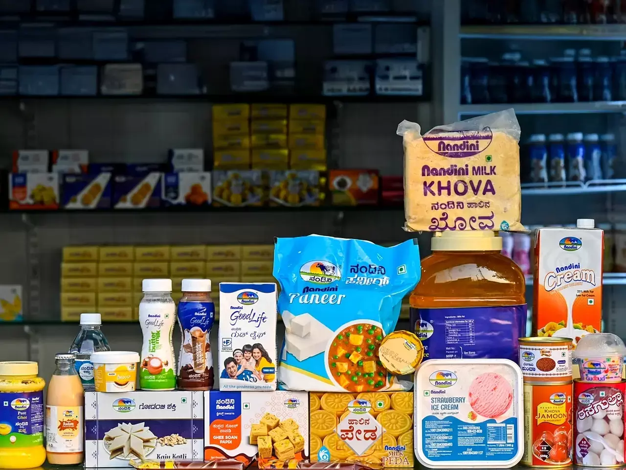 nandini to head to national capital, amul to head