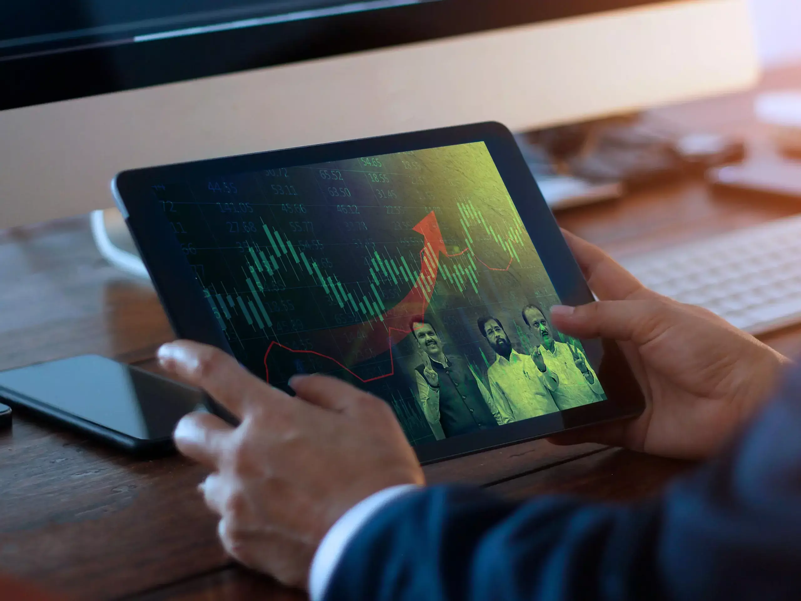 മഹാരാഷ്ട്ര കനിഞ്ഞു; വിപണി കുതിച്ചു മഹാരാഷ്ട്ര കനിഞ്ഞു; വിപണി കുതിച്ചു