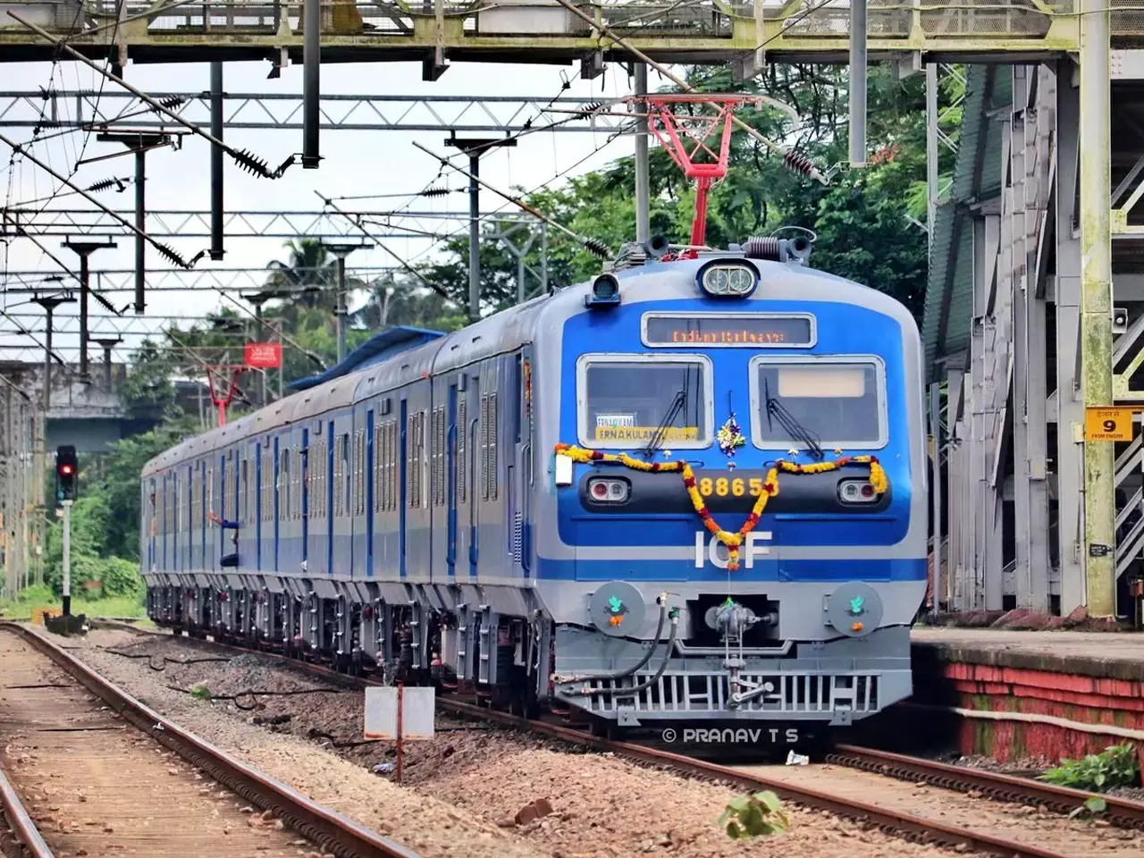 kollam-ernakulam memu service extended till next year