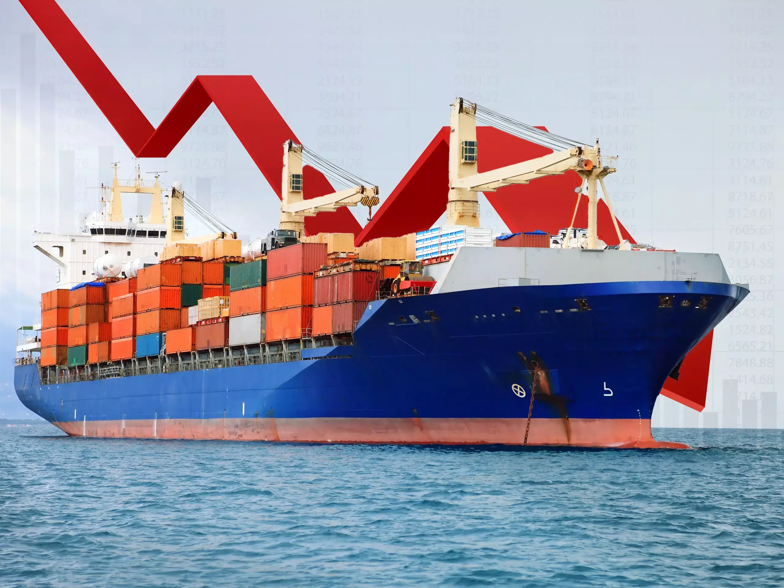 പ്രധാന തുറമുഖങ്ങളിലെ   ചരക്ക് ഗതാഗതത്തില്‍ ഇടിവ്