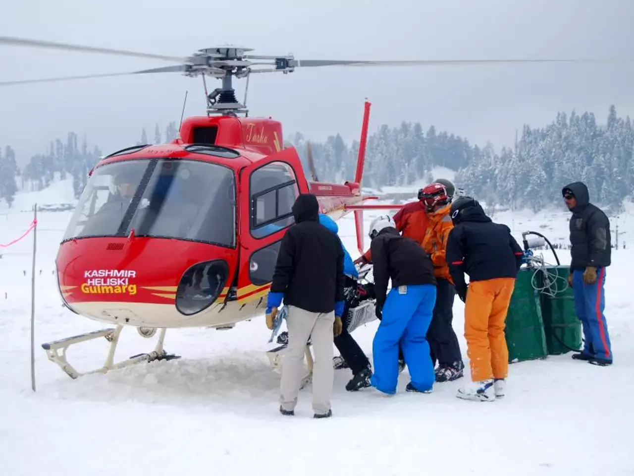 helicopter connectivity is increasing in jammu and kashmir