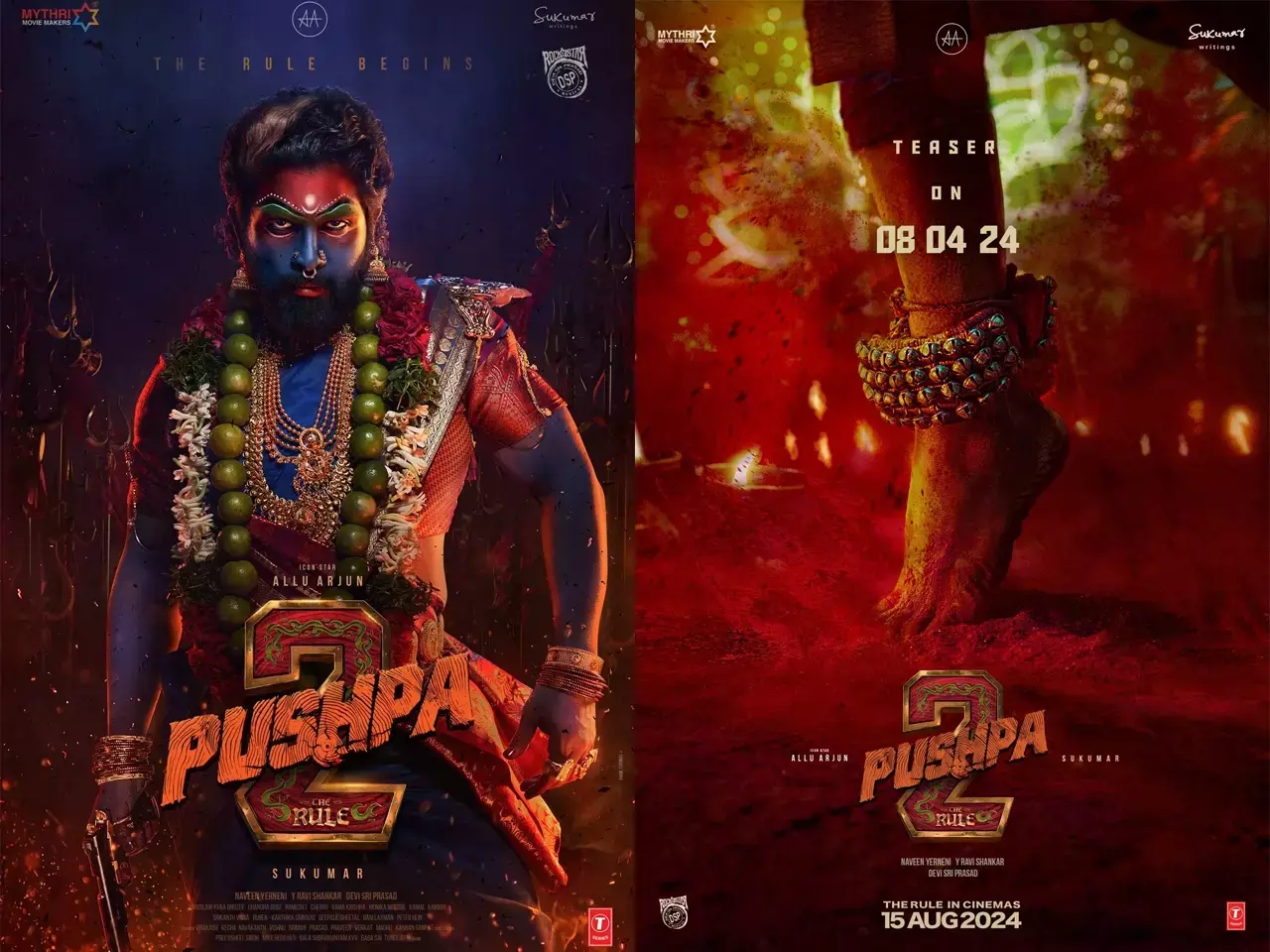 not below, pushpa-2 crosses rs 1300 crore mark