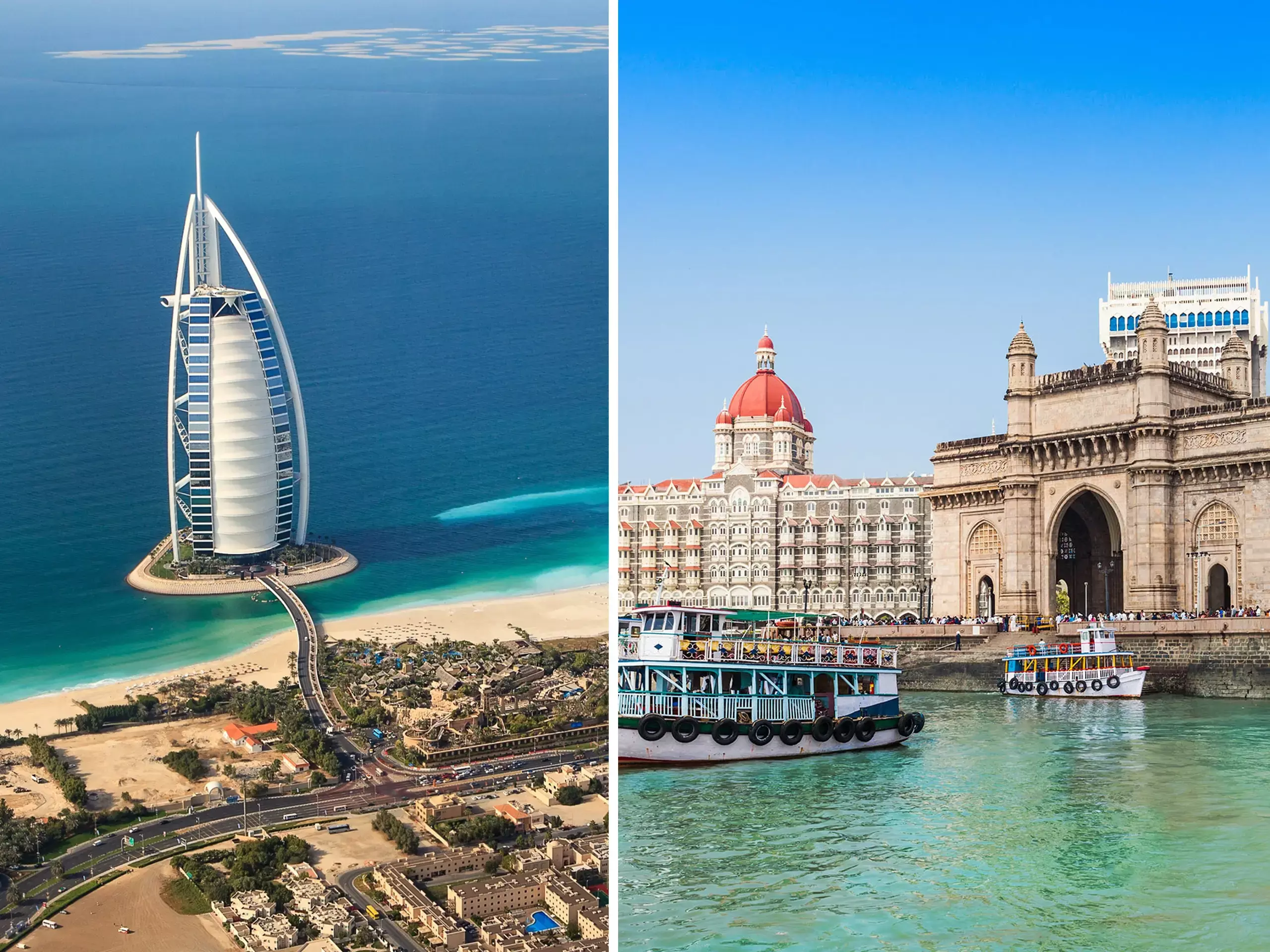 യാത്ര ലക്ഷ്യങ്ങള്‍; മുംബൈ, ദുബായ്  നഗരങ്ങളുടെ പ്രാധാന്യമേറി