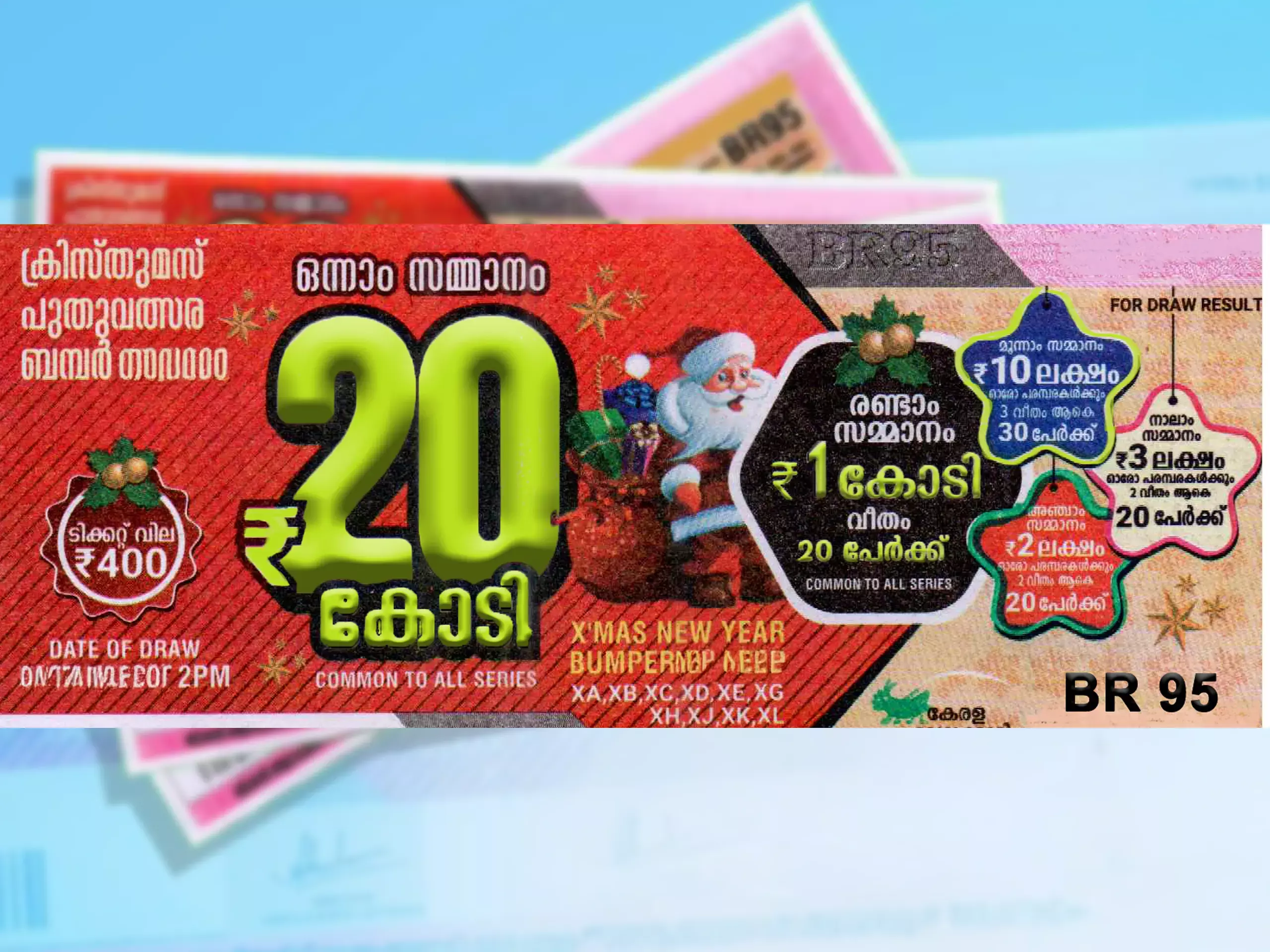 ആരാവും ആ ഭാഗ്യശാലി? വില്പനയിൽ അതിവേഗം മുന്നേറി ക്രിസ്തുമസ് ബമ്പർ