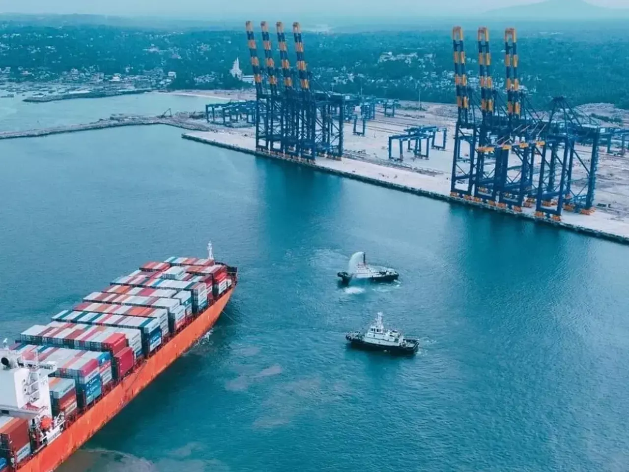 arrival of commercial ships, vizhinjam completes a century arrival of commercial ships, vizhinjam completes a century