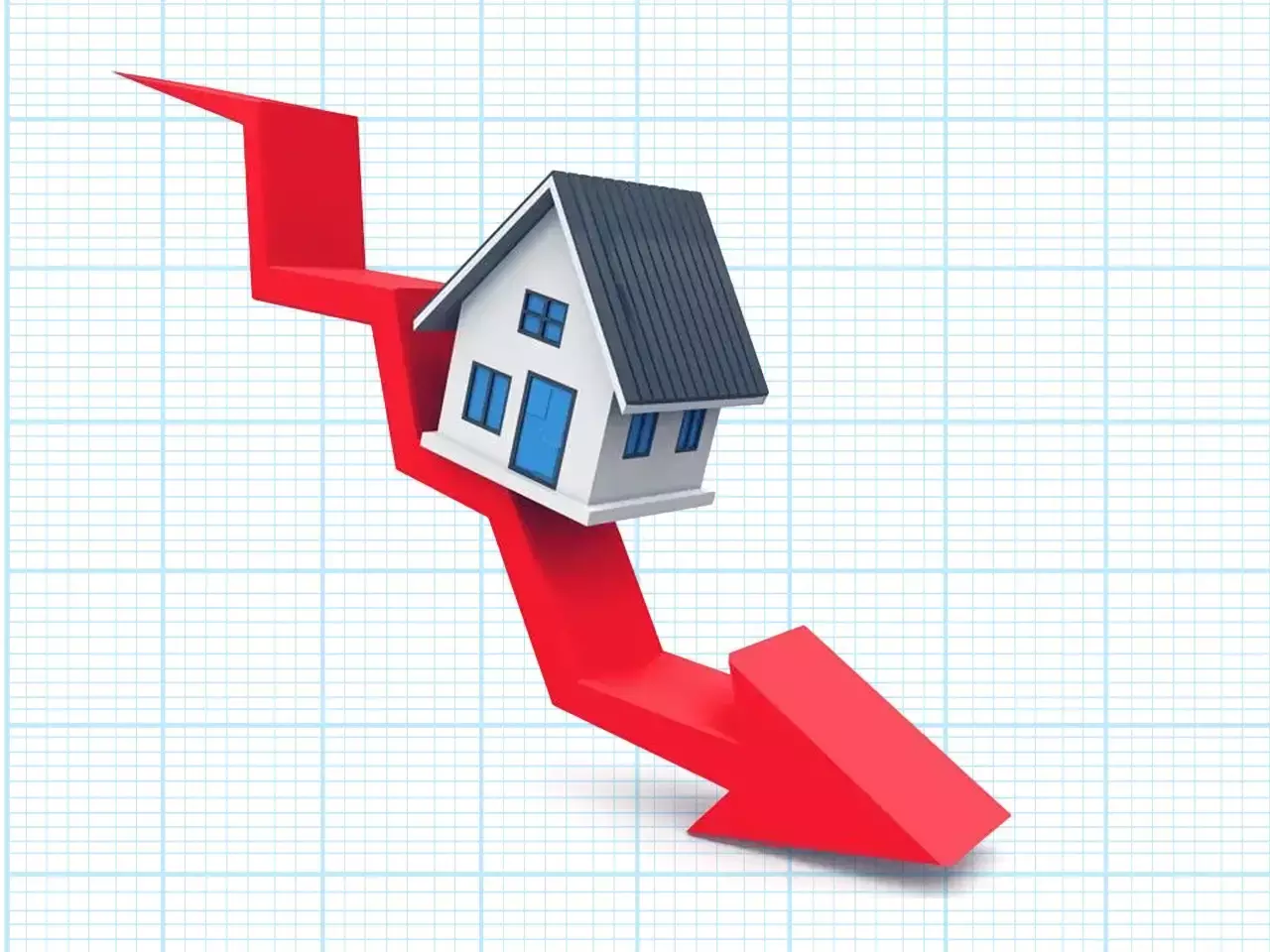 seven percent drop in home sales