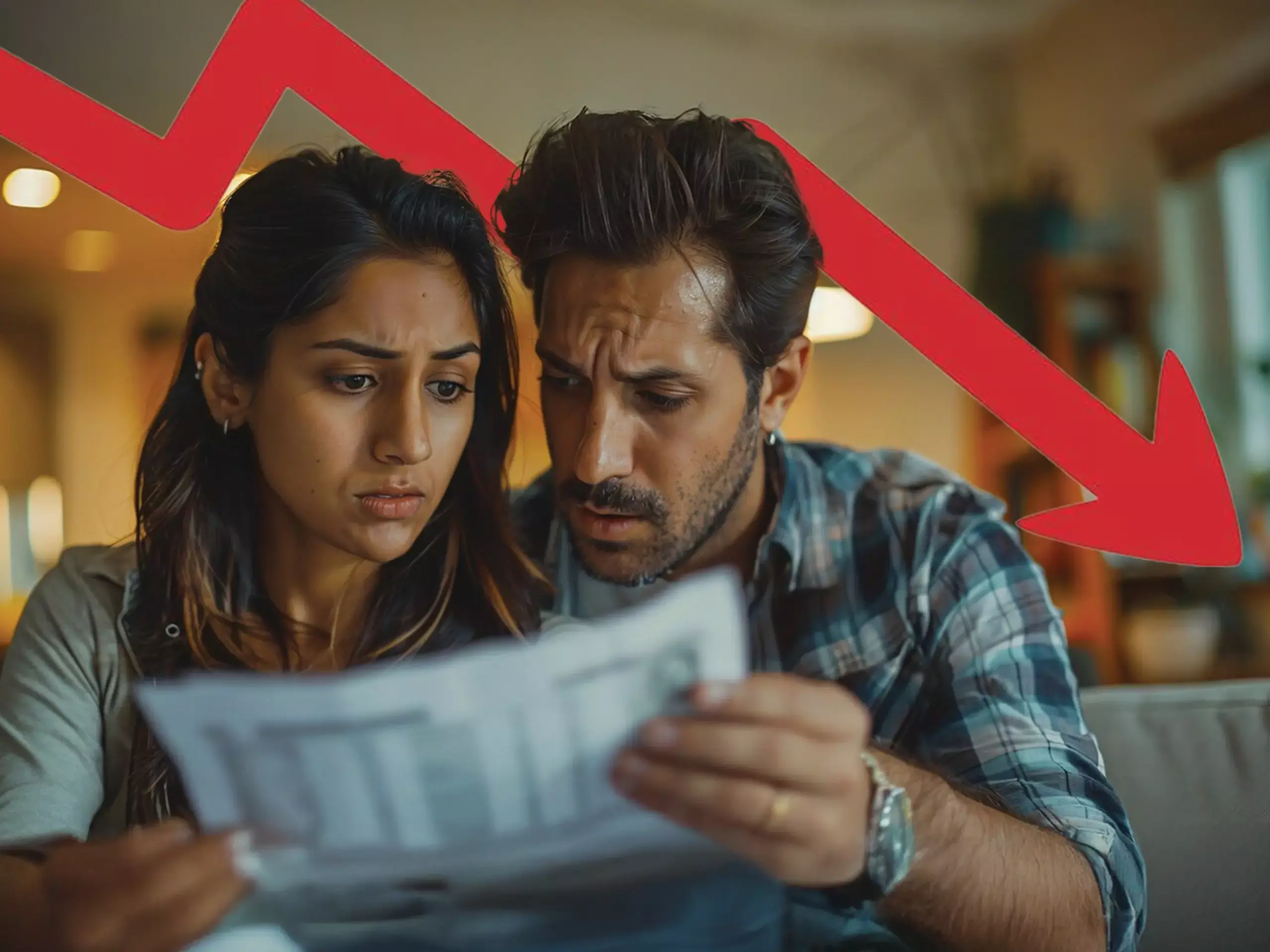 മധ്യവര്‍ഗ കുടുംബങ്ങളുടെ സമ്പാദ്യത്തില്‍ ഇടിവ്