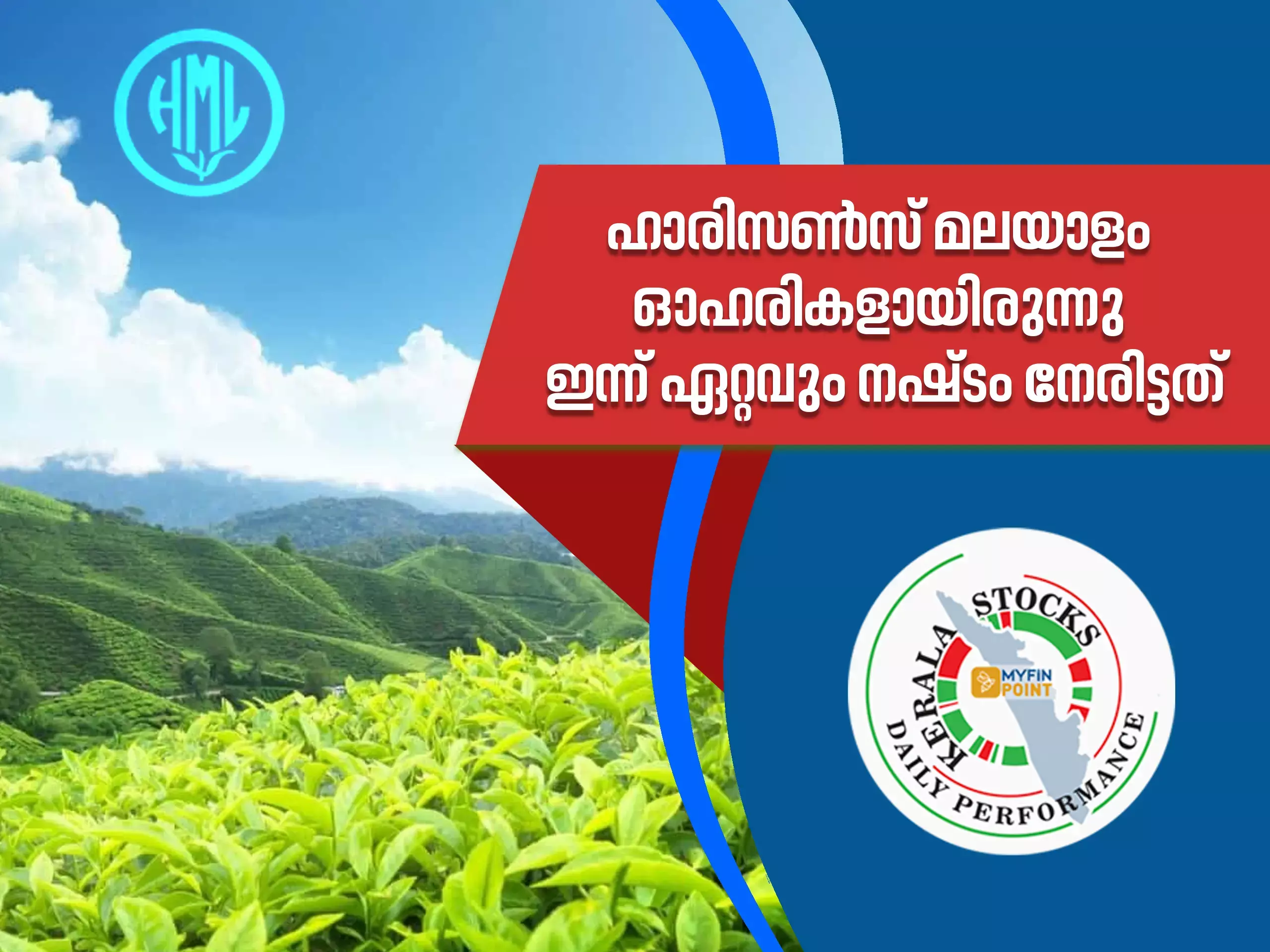 കേരള കമ്പനികൾ ഇന്ന്; ഇടിവ് നേരിട്ട് ഹാരിസണ്‍സ് മലയാളം ഓഹരികൾ