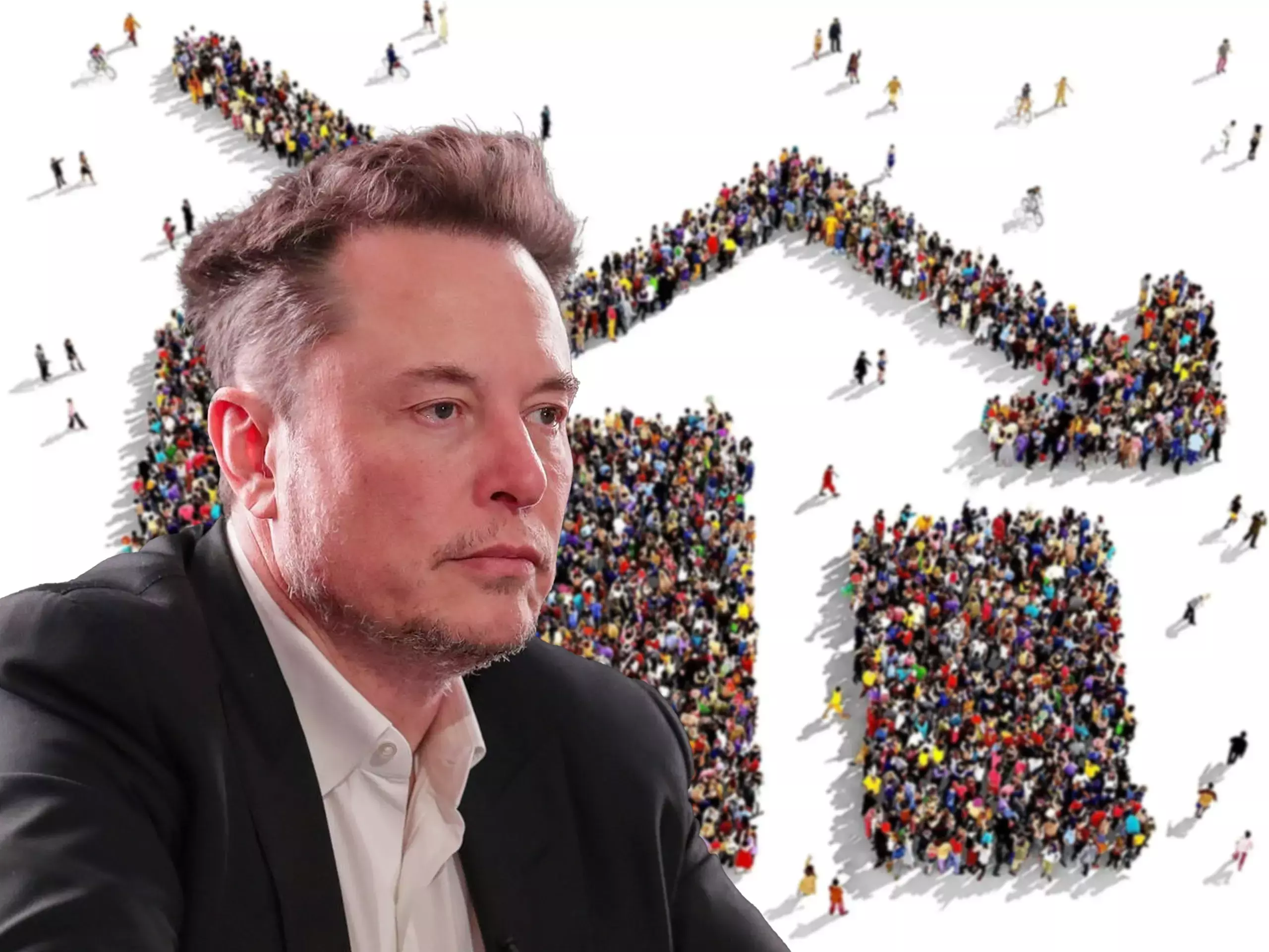 ഇന്ത്യയിലും ചൈനയിലും ജനസംഖ്യ   കുറയുന്നത് വന്‍ ഭീഷണിയെന്ന് മസ്‌ക്