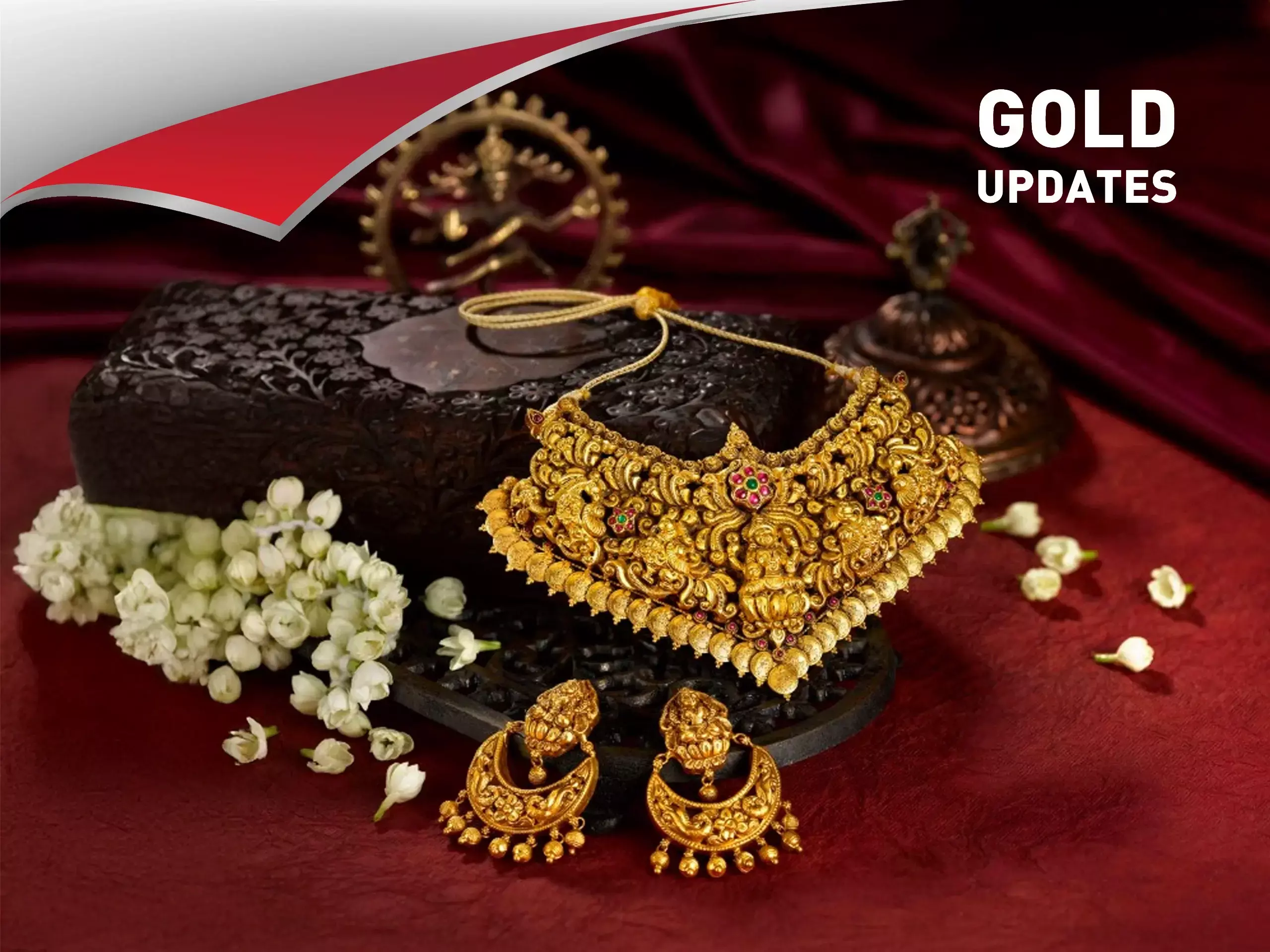 Slight decrease in gold prices