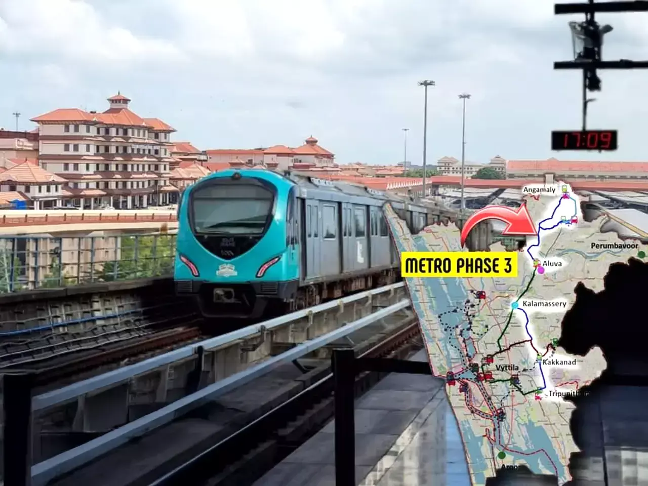 kochi metro phase 3 to reach angamaly01