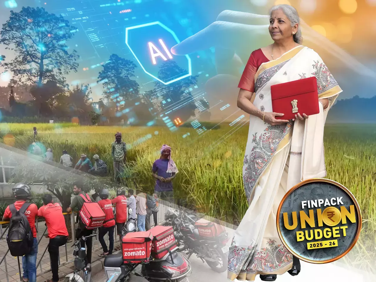 from agriculture to ai, union budget scatters dreams