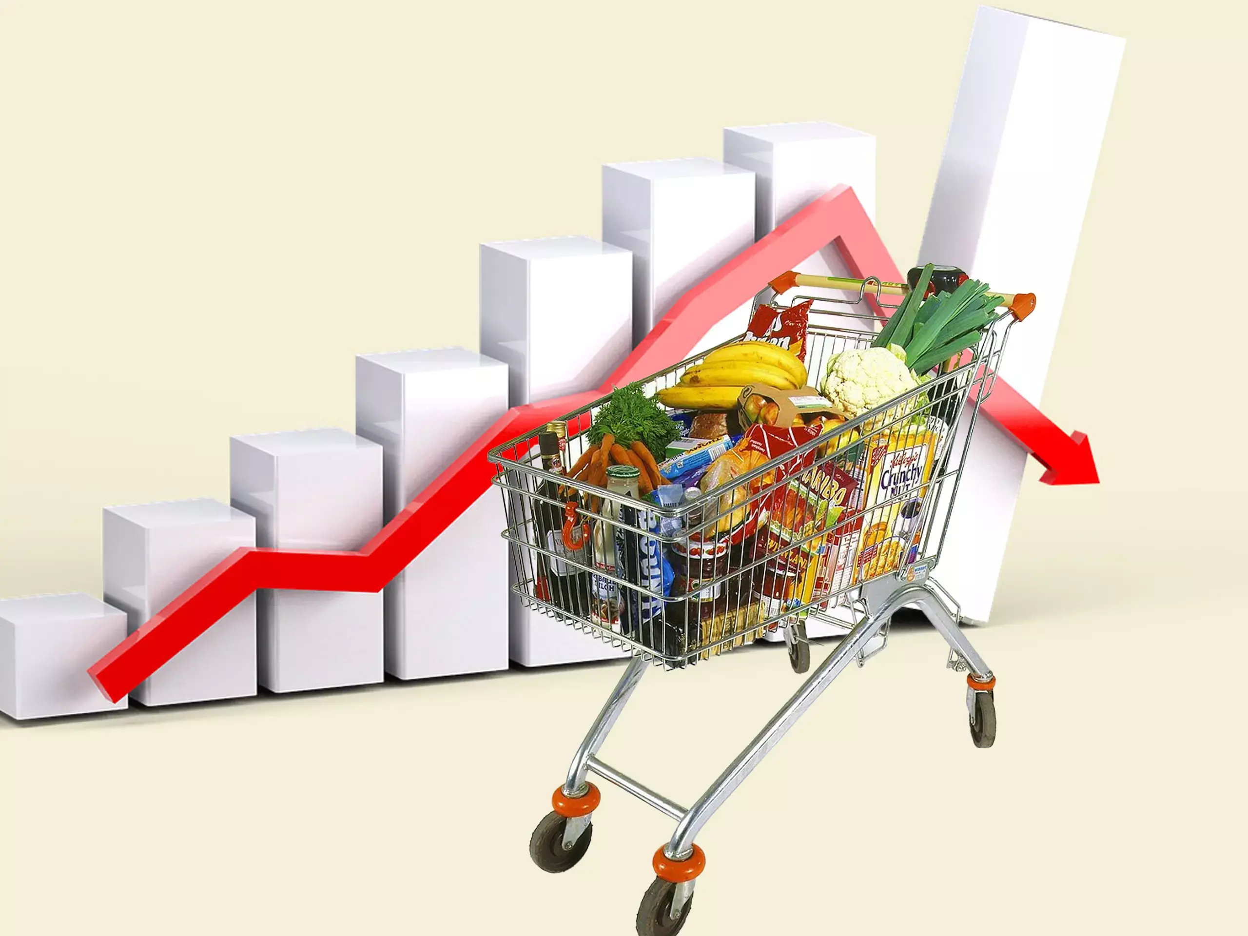 റീട്ടെയില്‍ പണപ്പെരുപ്പം 4.5 ശതമാനമായി കുറയുമെന്ന് റിപ്പോര്‍ട്ട്