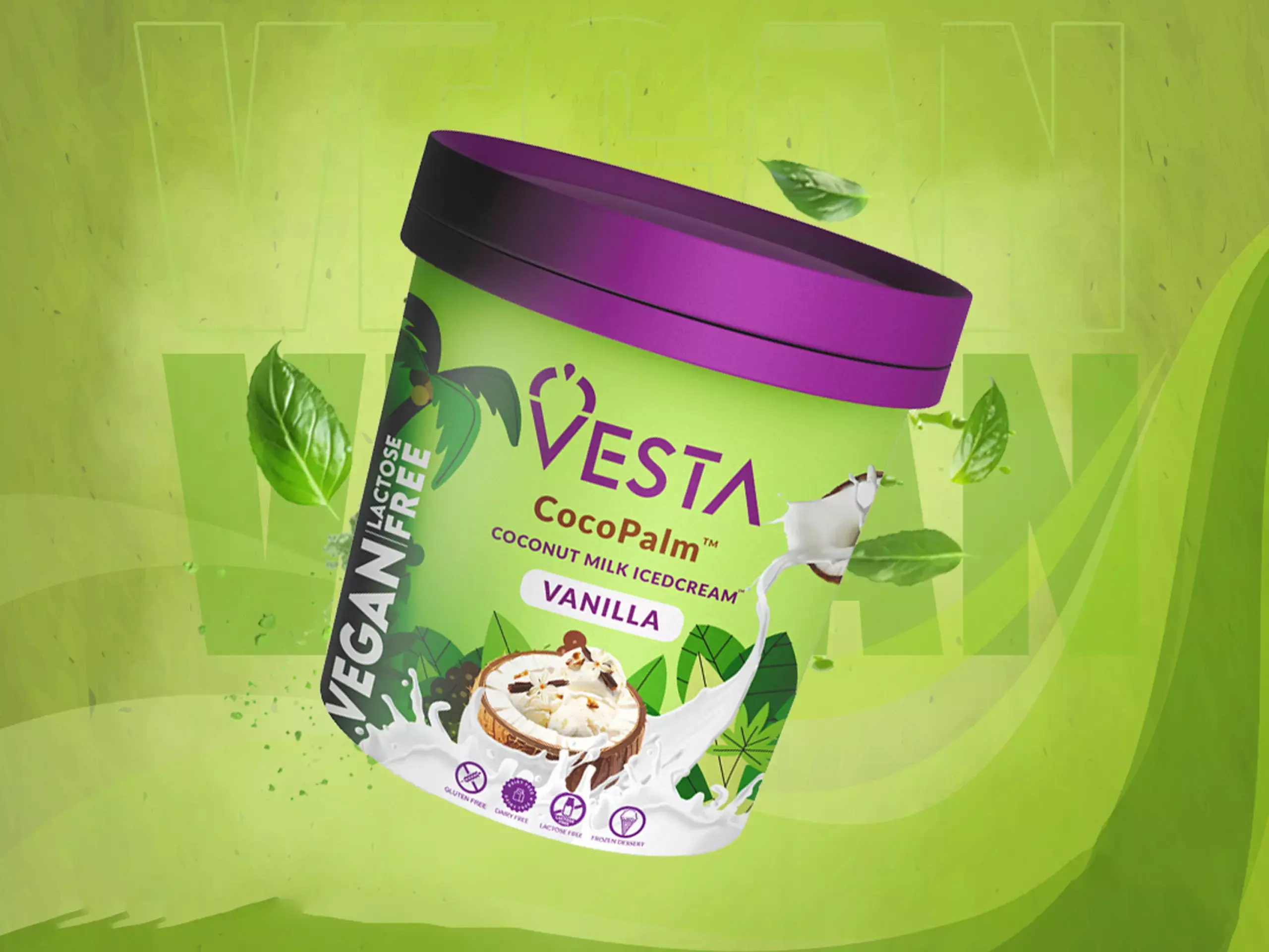 വീഗൻ ഐസ്ഡ്ക്രീം വിപണിയിലിറക്കി വെസ്റ്റ