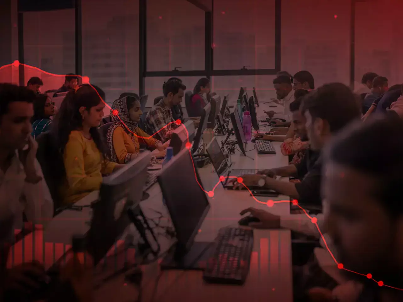 services sector growth hits two-year low