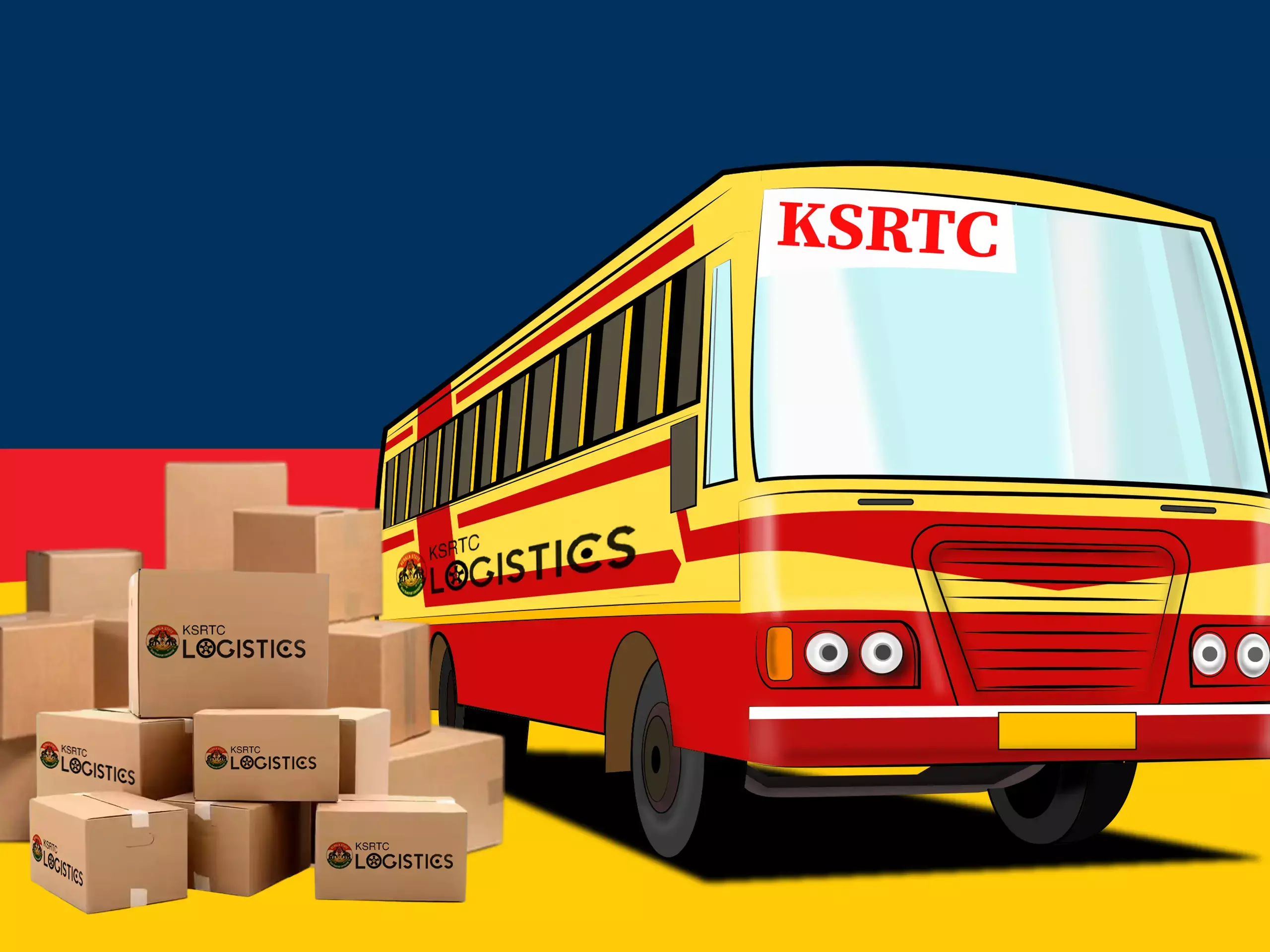 ലോജിസ്റ്റിക് സര്‍വീസ് നിരക്ക് കൂട്ടി കെഎസ്ആര്‍ടിസി; പുതിയ നിരക്കുകള്‍ ഇങ്ങനെ...