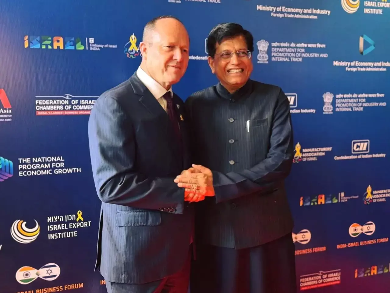 india and israel sign free trade agreement